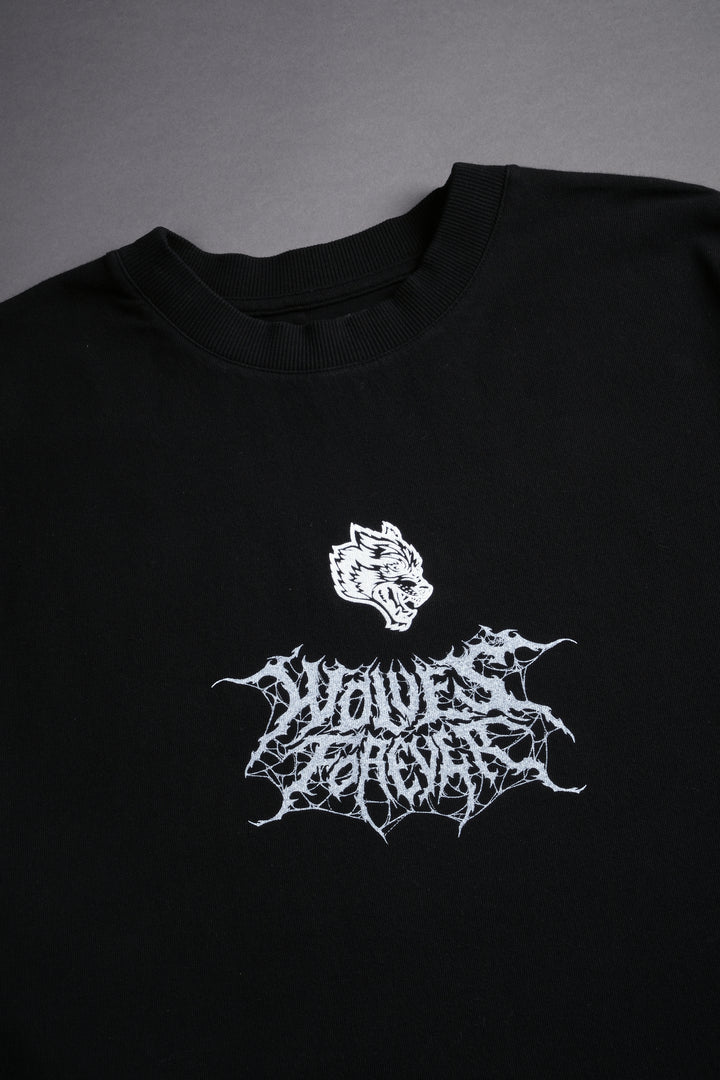 Seed Of Darcness "Premium" Oversized Unisex Tee in Black