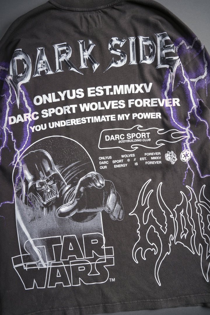 Come To The Dark Side "Premium" Oversized Tee in Wolf Gray