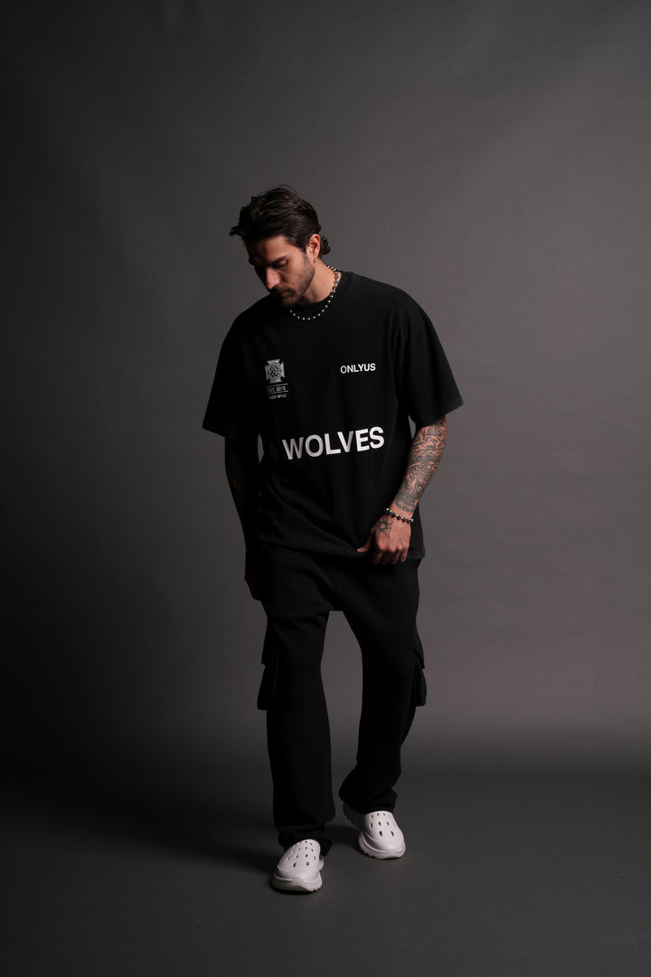 Fearless V2 "Premium" Oversized Tee in Black