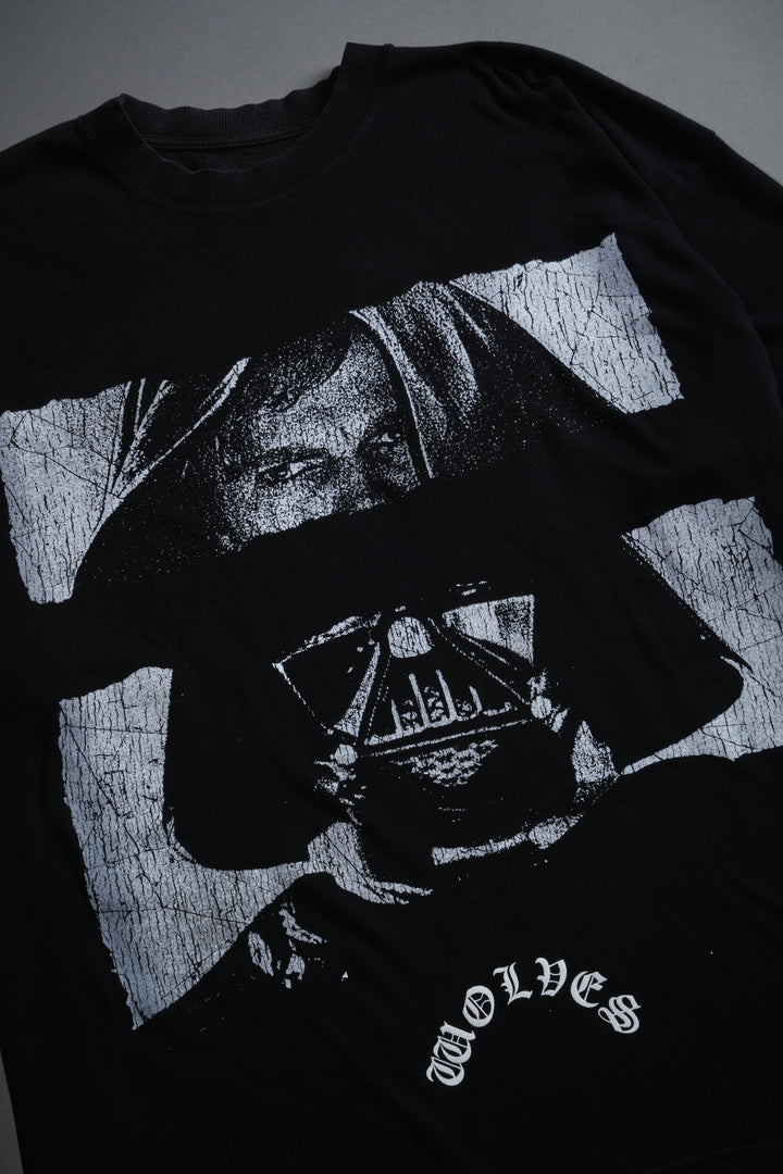 Inner Darkness Premium Oversized Tee in Black