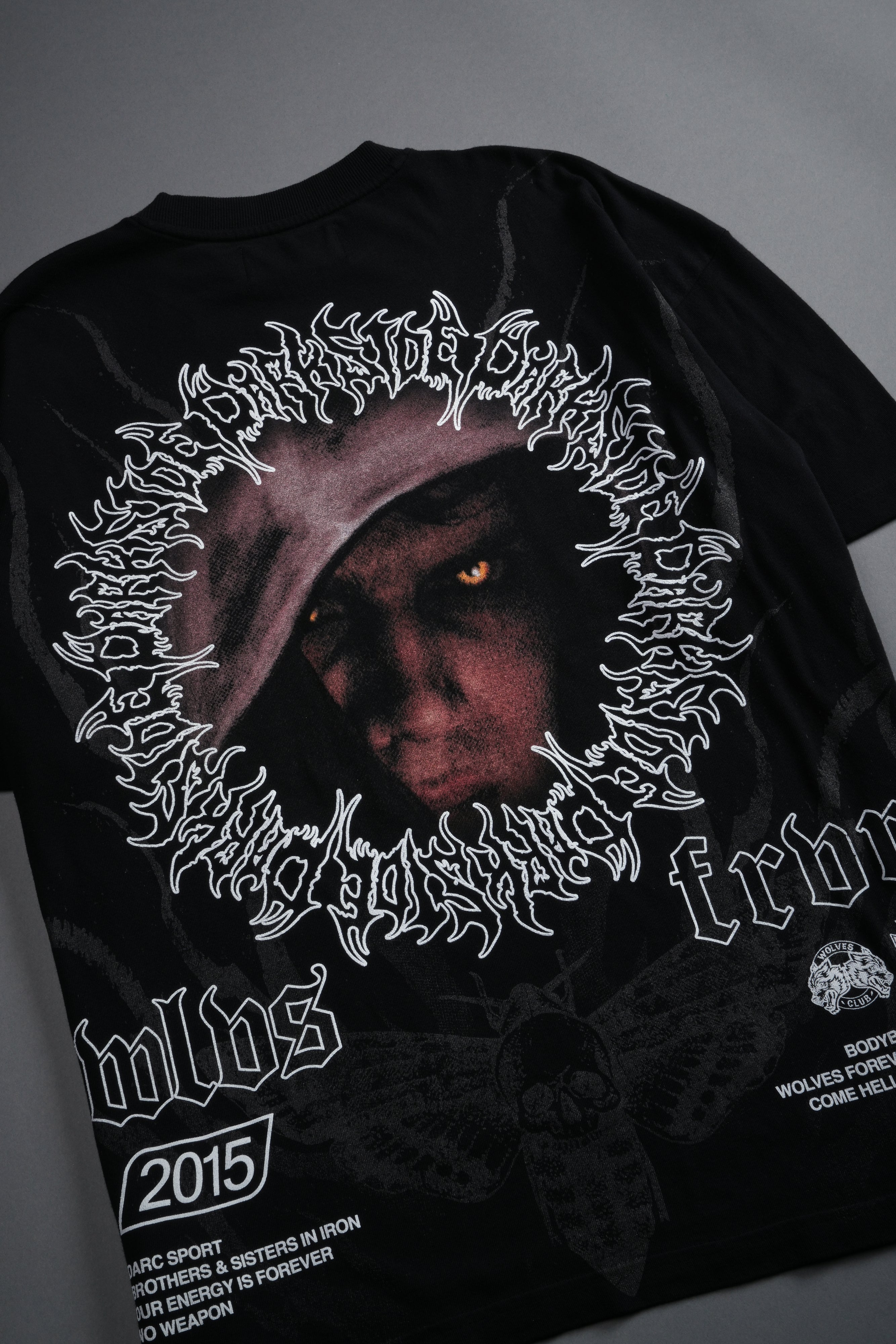 Dark Side Frvr Premium Oversized Tee in Black