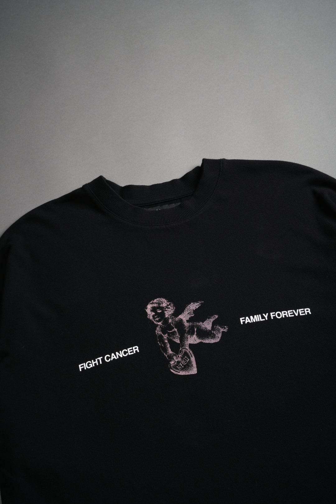 Fight Cancer NFGU "Premium" Oversized Tee in Black