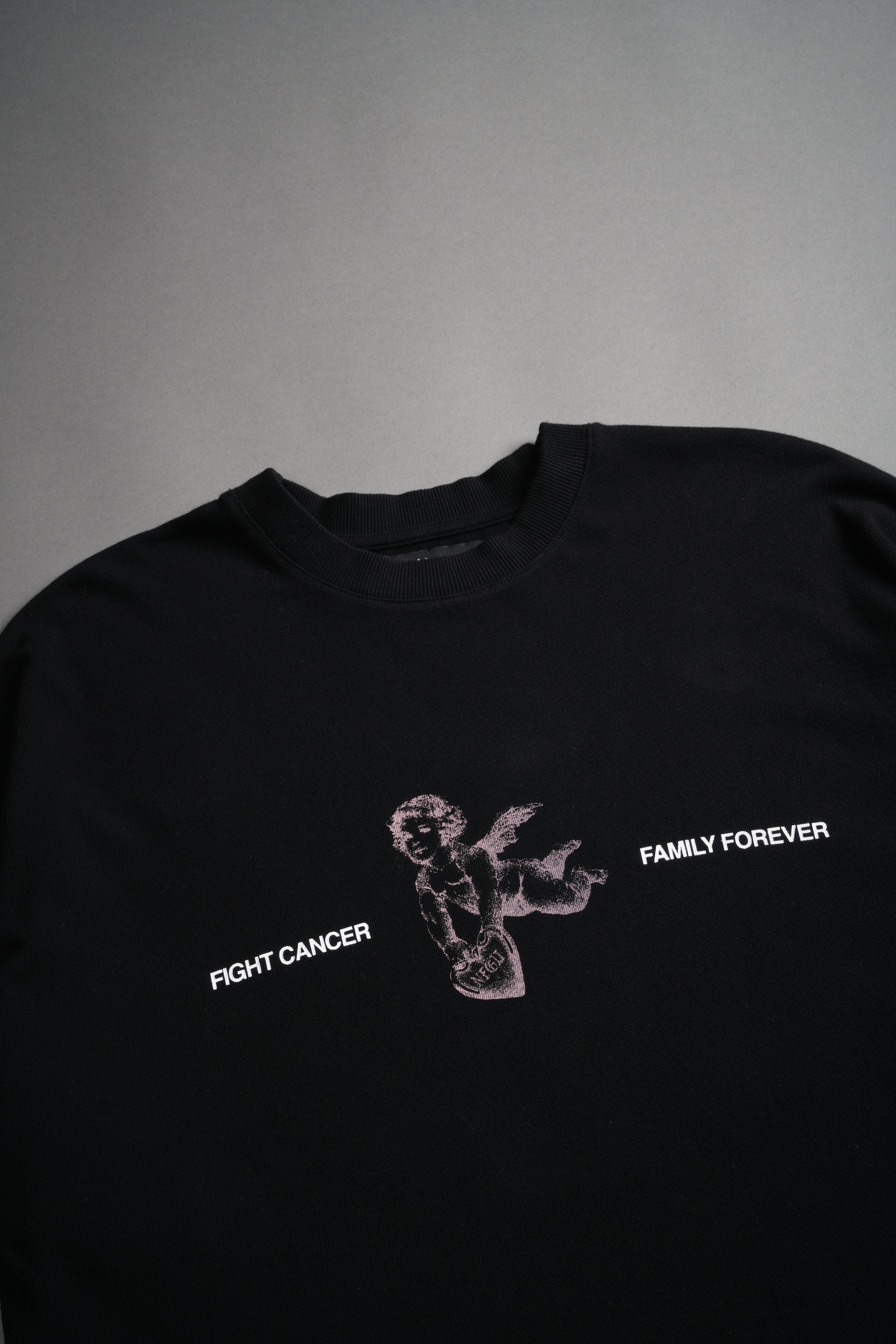 Fight Cancer NFGU "Premium" Oversized Tee in Black