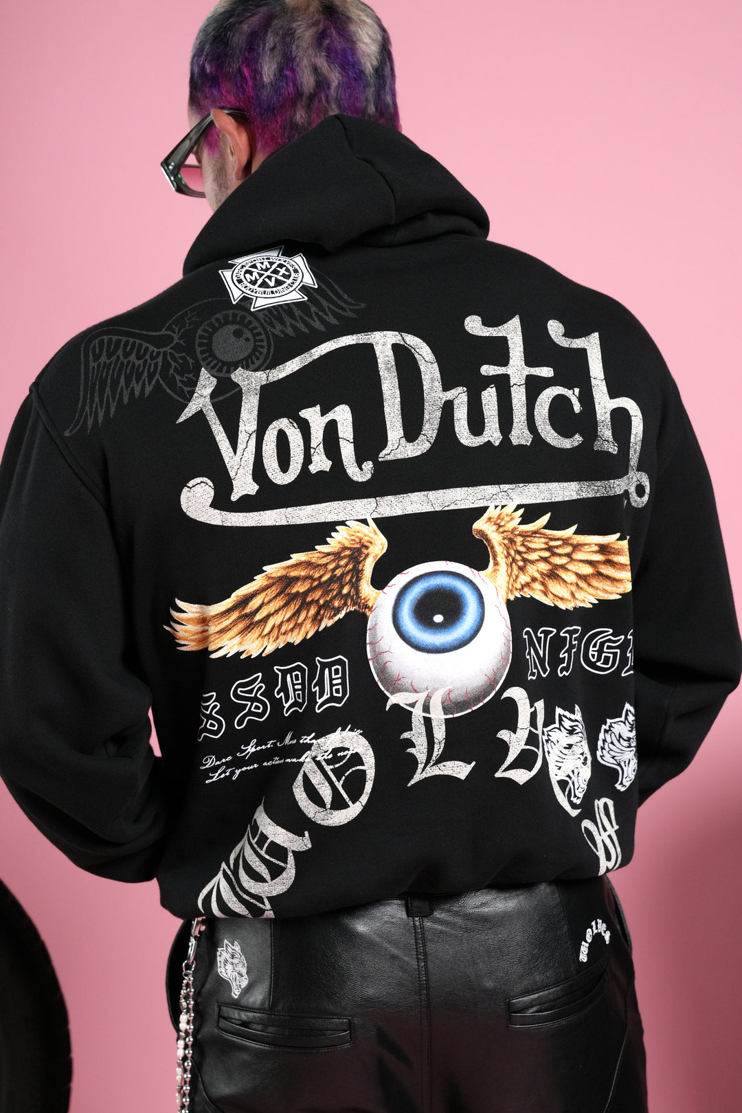 DSVD NFGU "Pierce" Hoodie in Black