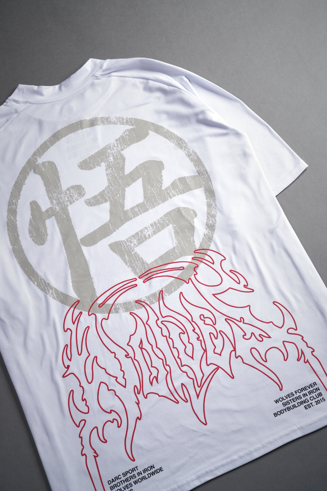 Go "Dry Wolf" S/S Raglan Tee in White