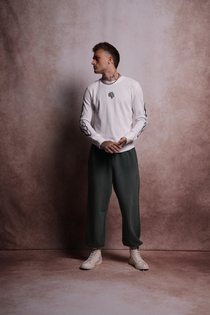 Wolves Flame Lightweight Thermal in White