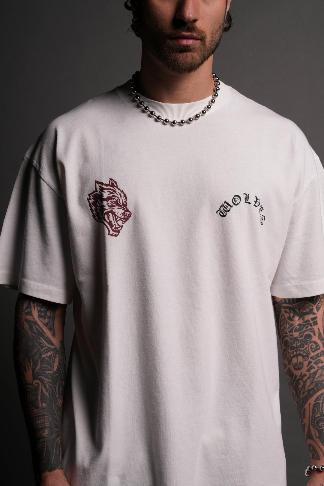 From Our Hearts "Premium" Oversized Tee in Cream