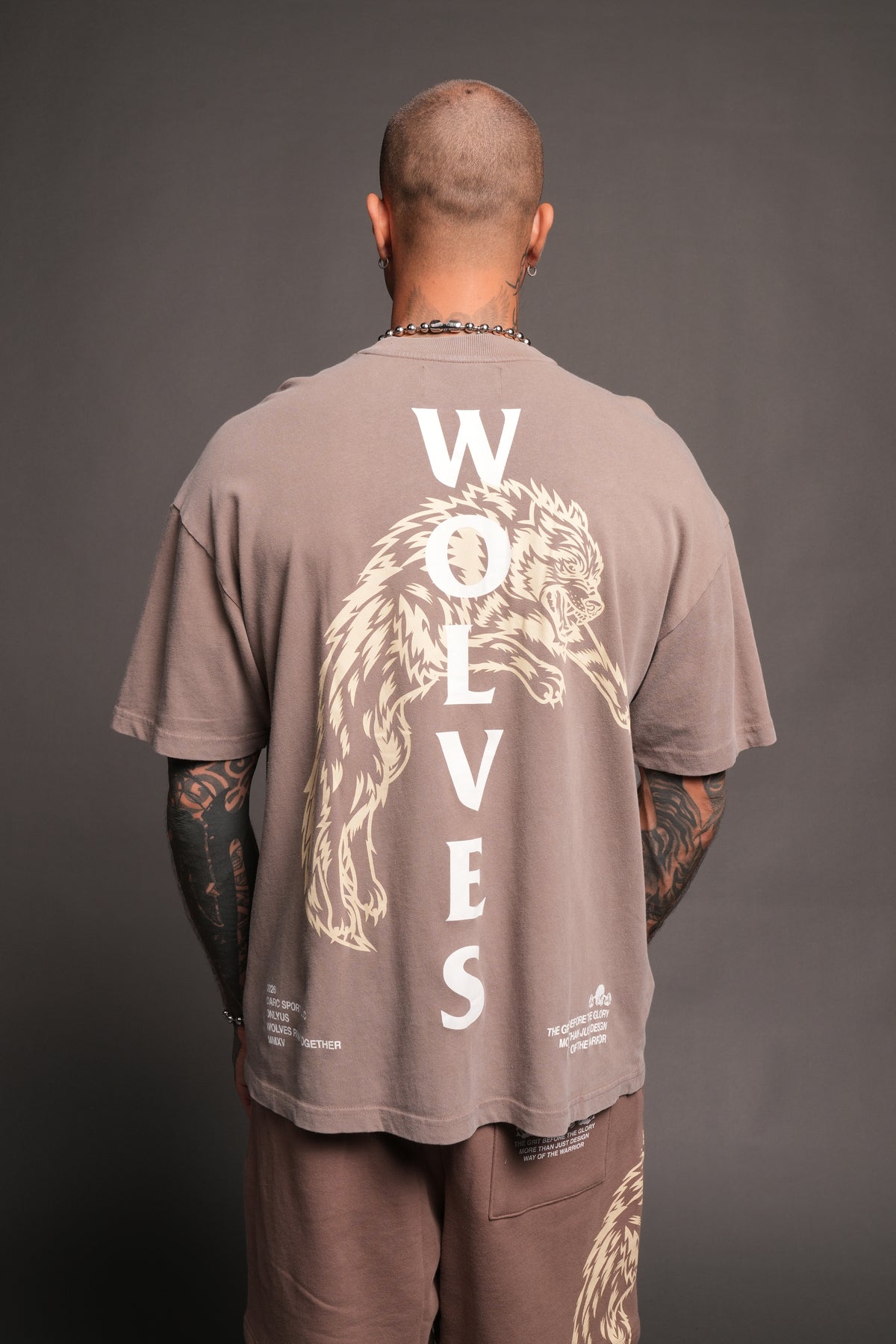 Leap Of Faith V2 Premium Tee In Mojave Brown