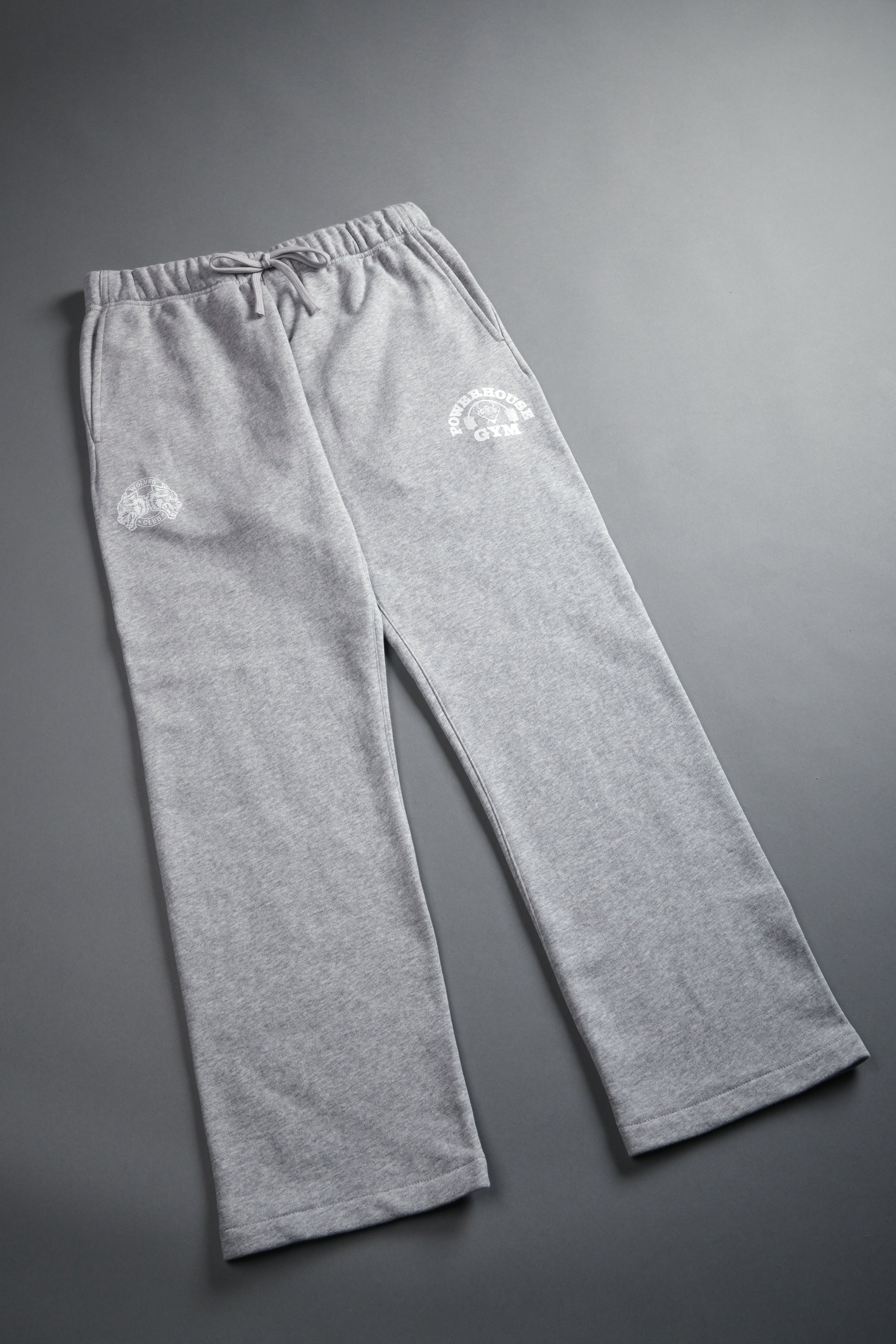 Powerhouse X Wolves Bigelow Sweat Pants in Light Athletic Gray