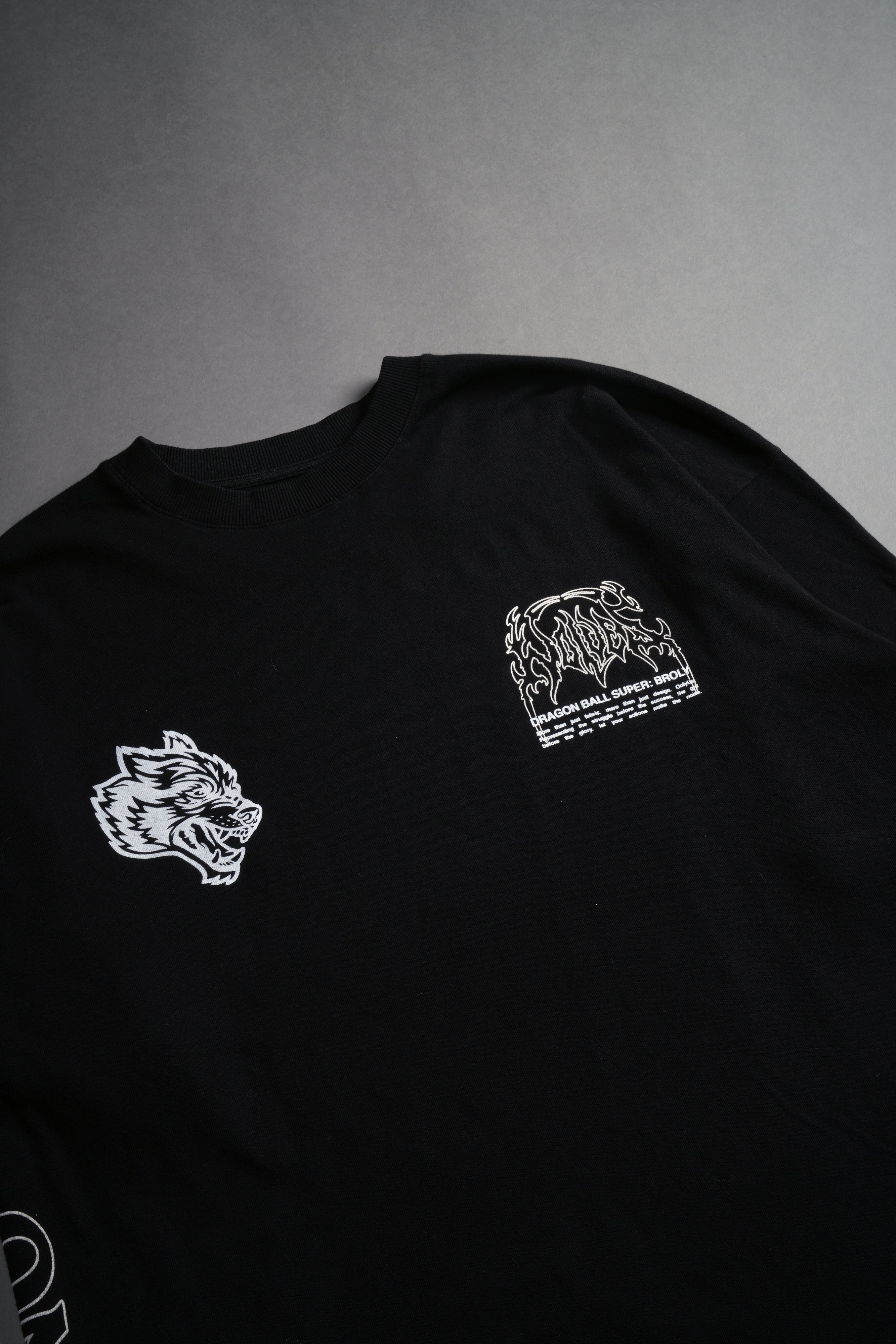 Our Reason "Premium" Oversized Tee in Black