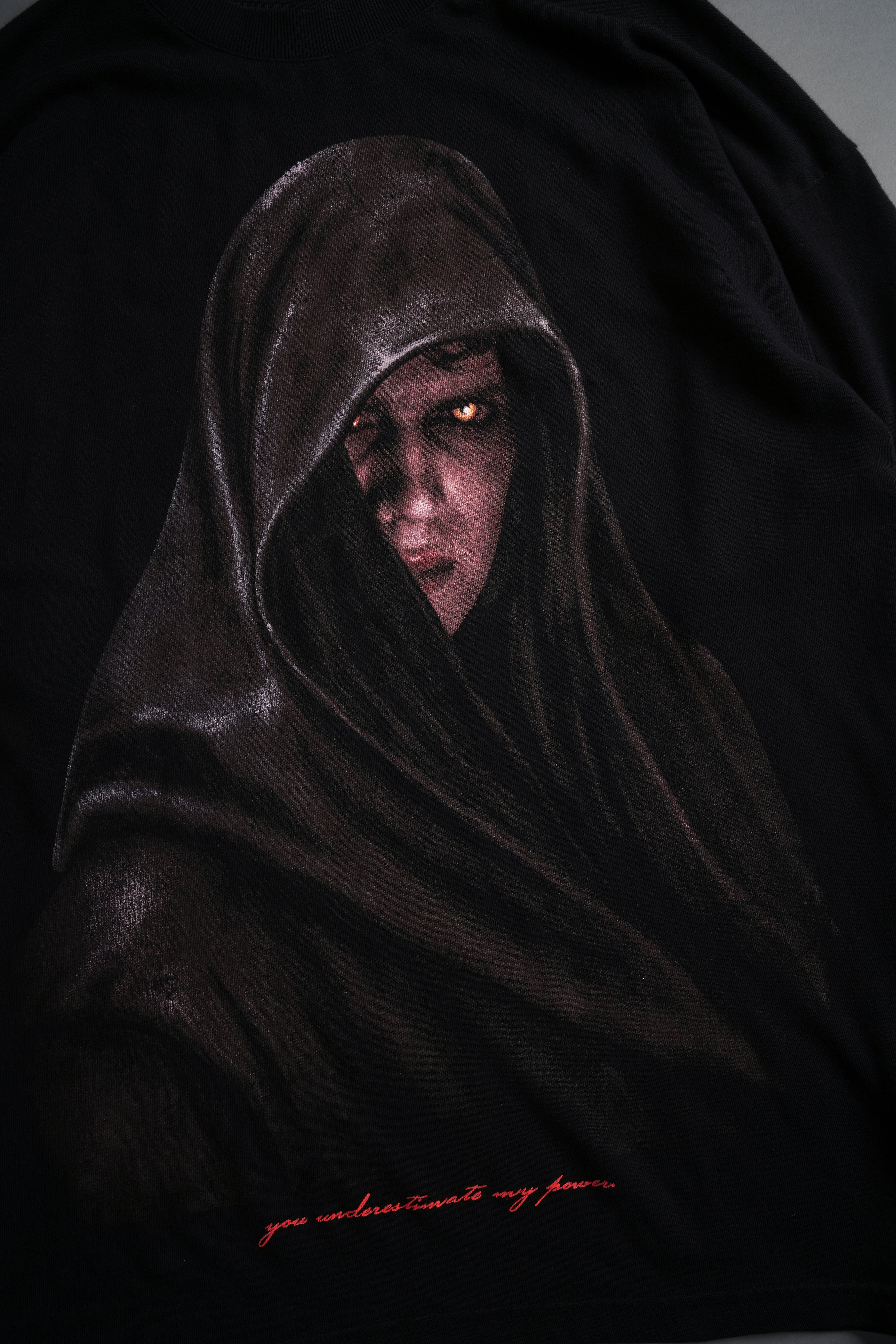 The Power Of The Dark Side Anakin "Premium" Oversized Tee in Black