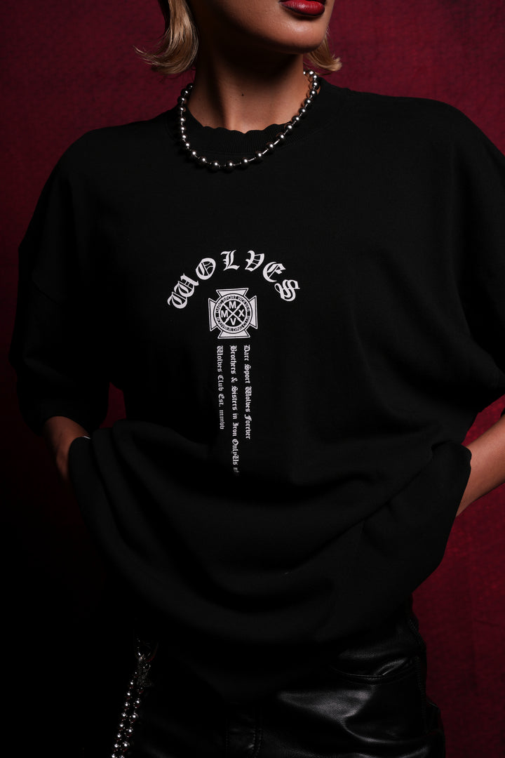 Vader "Side By Side" Series Premium Tee in Black
