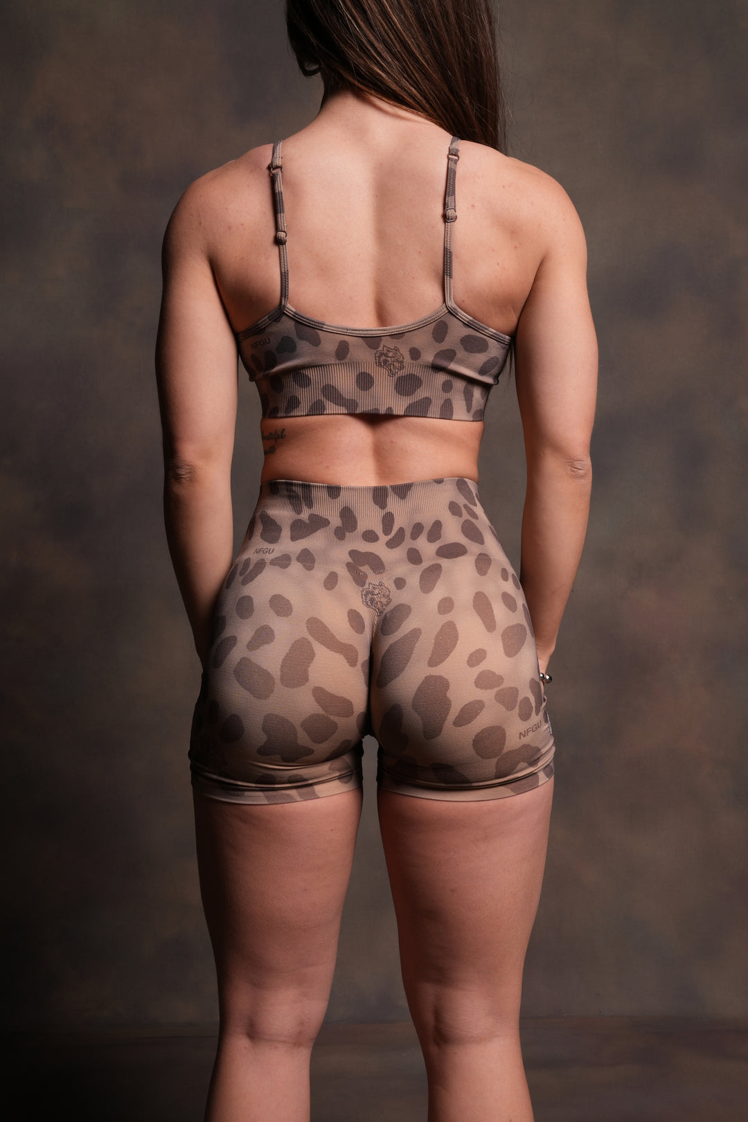 Dual "Stella" Soft Seamless Shorts in Celeritas Morte