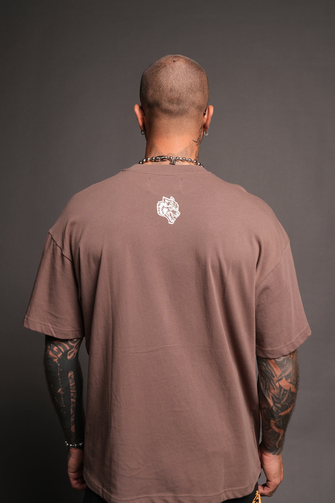 Cherub Flame Premium Tee In Mojave Brown