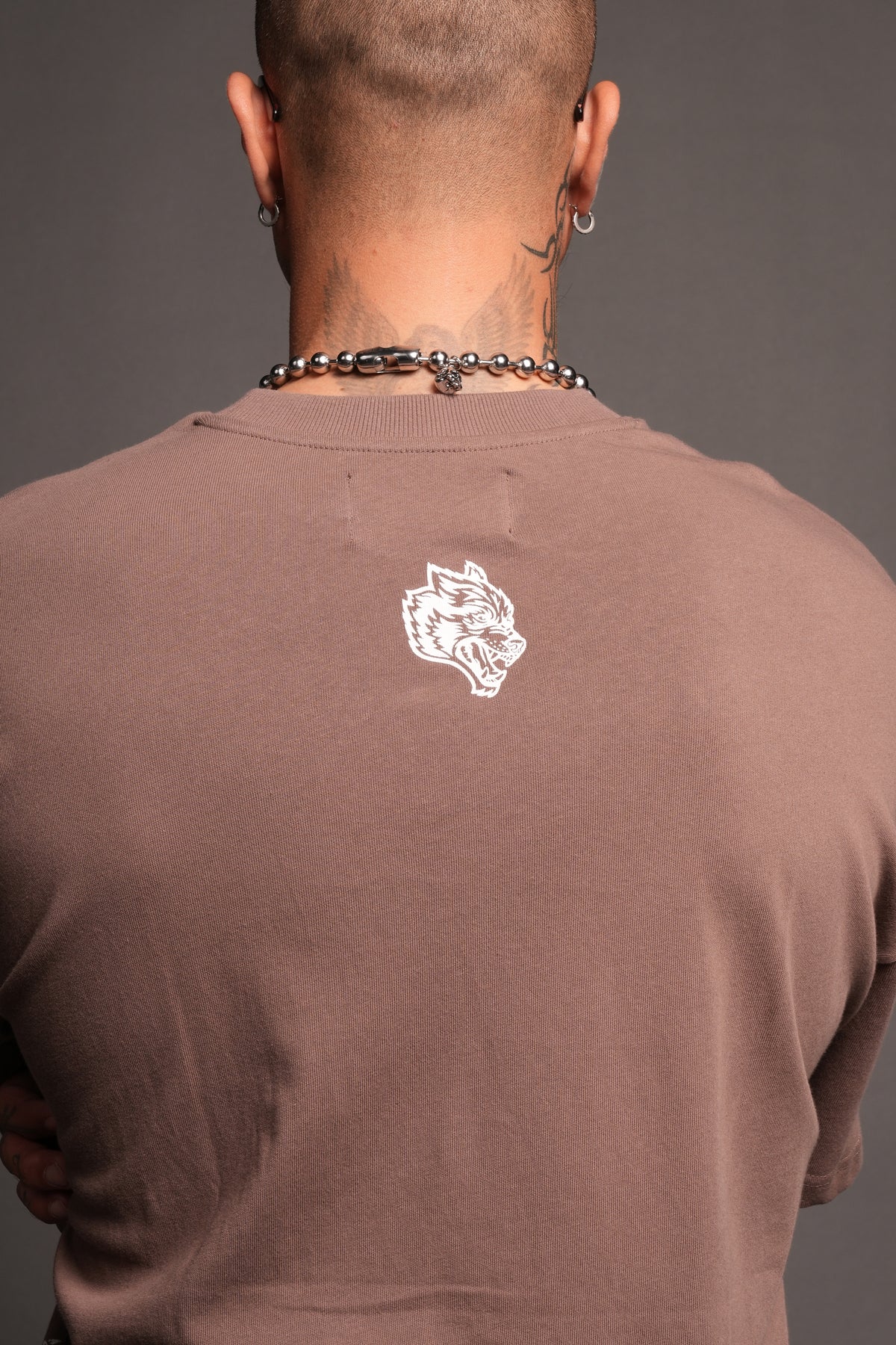 Cherub Flame Premium Tee In Mojave Brown