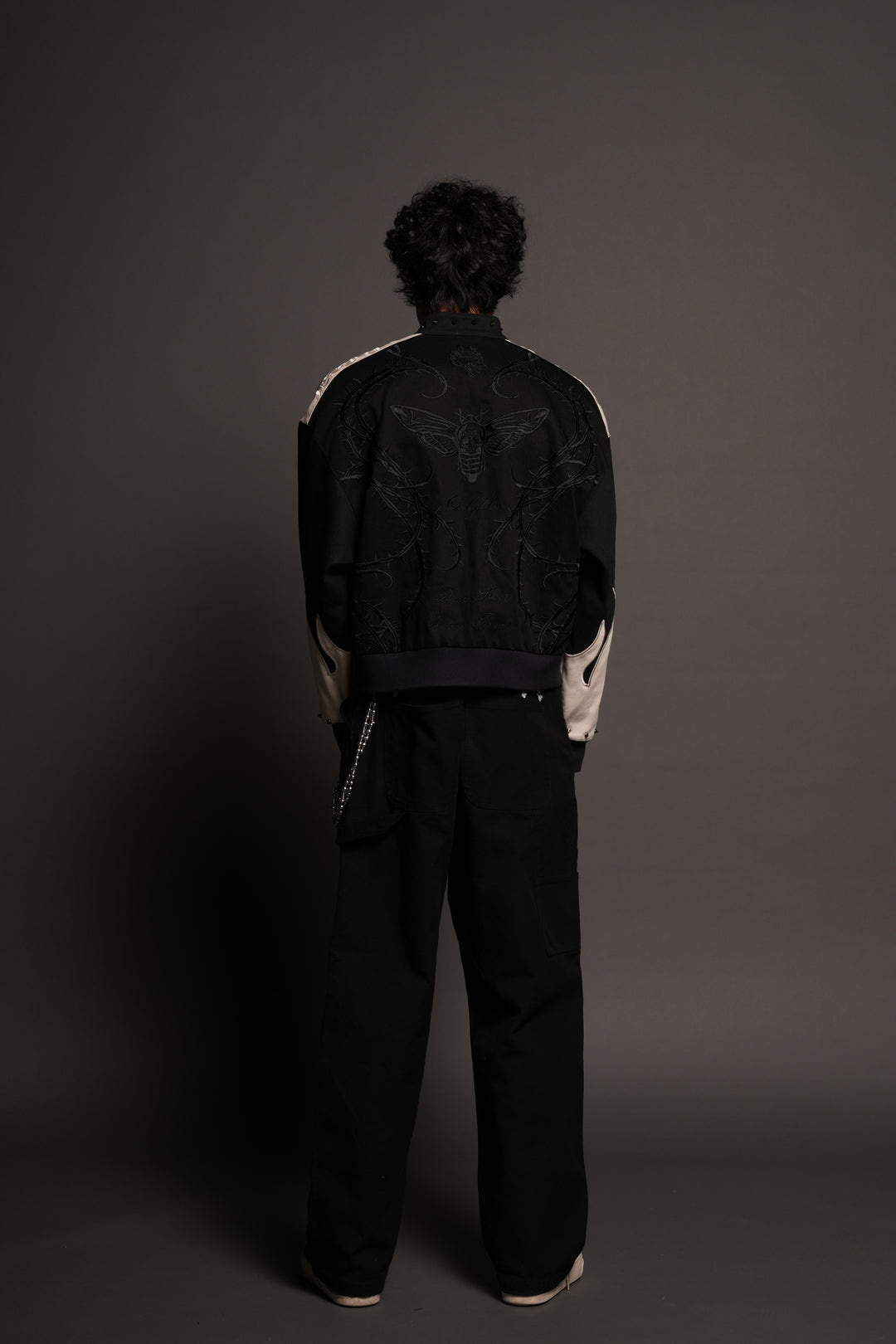 Mori Thorns Gordon Racing Jacket In Black/Navy