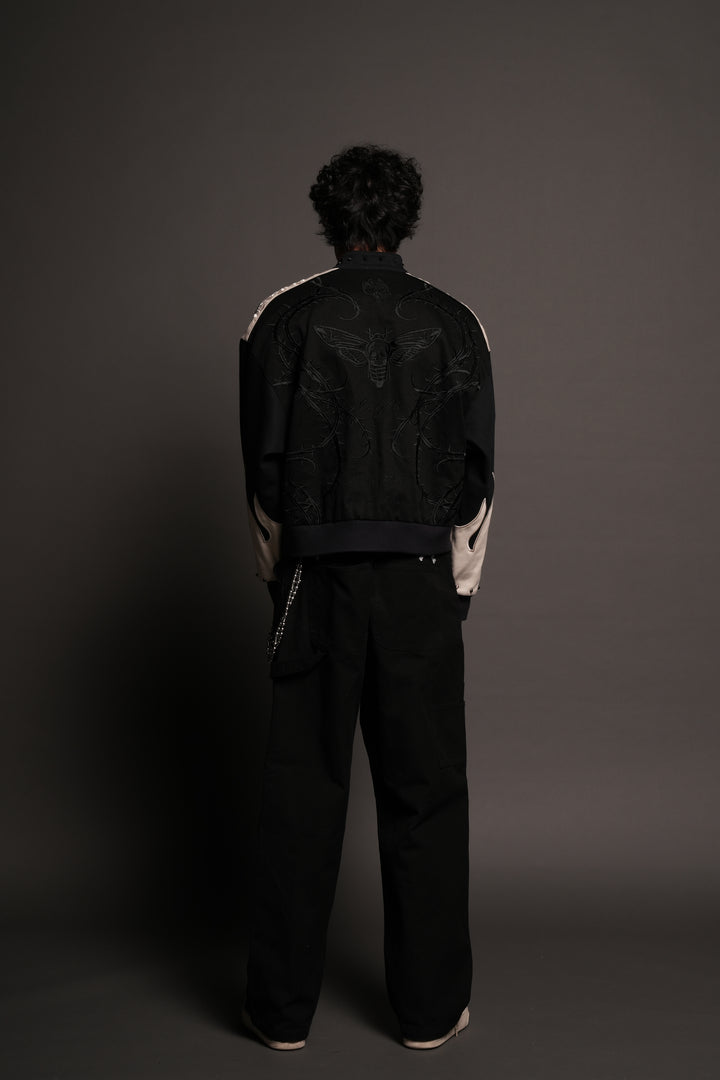 Mori Thorns Gordon Racing Jacket In Black/Navy