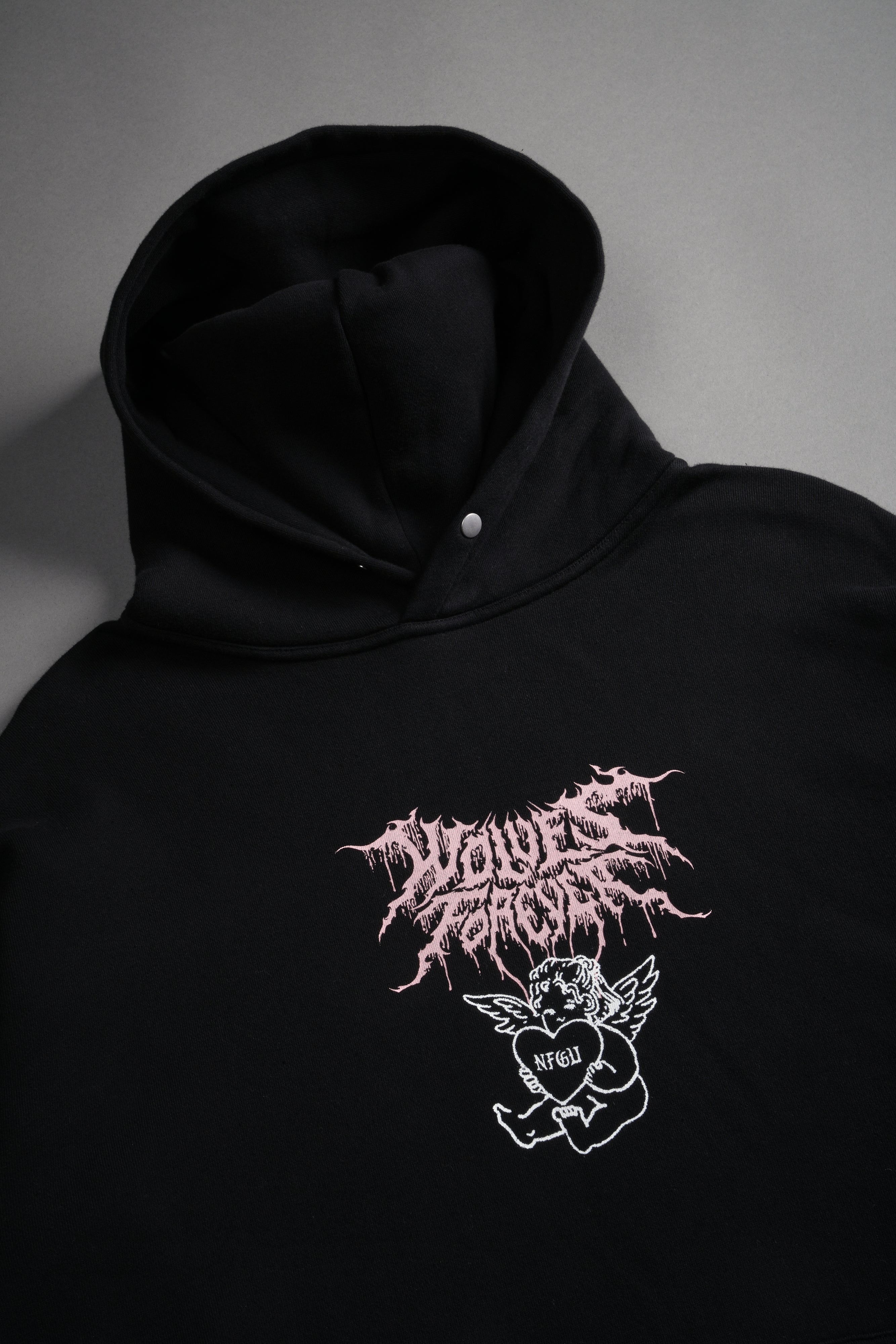 Cherub Core "Pierce" Hoodie in Black