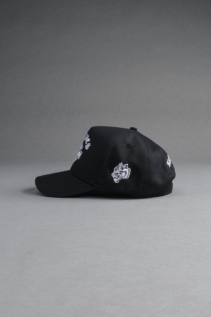 Harley-Davidson Wolves 5 Panel Hat in Black