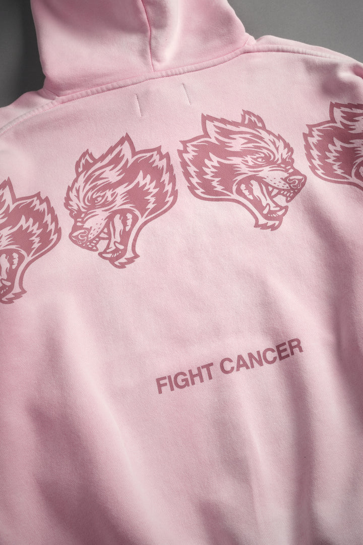 Wolves Have Your Back Unisex "Bishop" Hoodie in Cherry Blossom Halo Wash