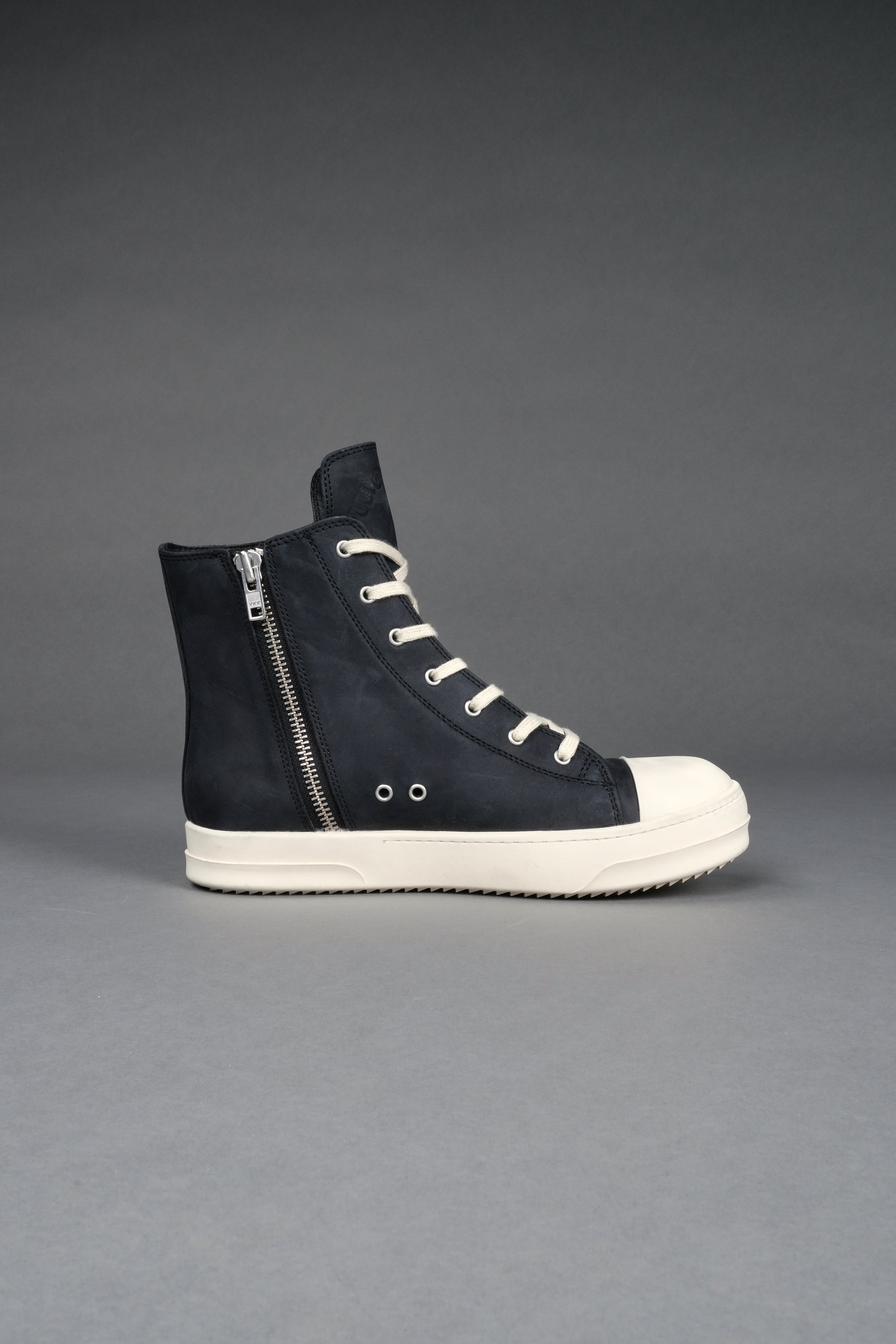 Venice High Top Shoe in Black/Cream