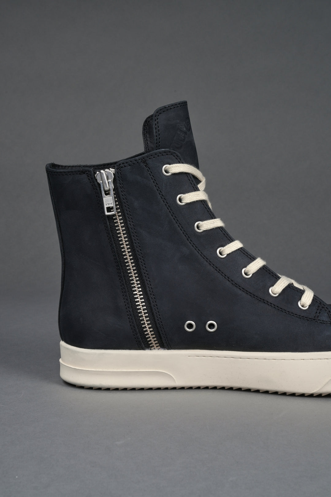 Venice High Top Shoe in Black/Cream