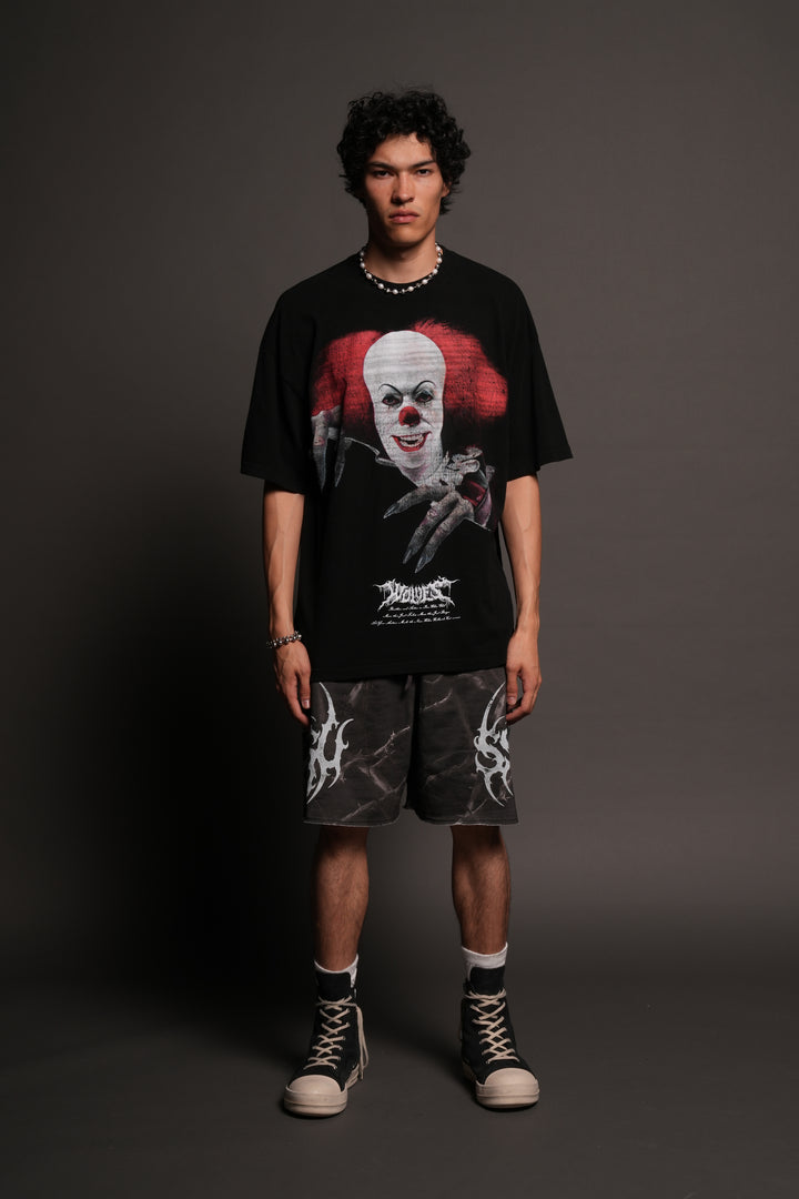 Pennywise Premium Oversized Tee In Black