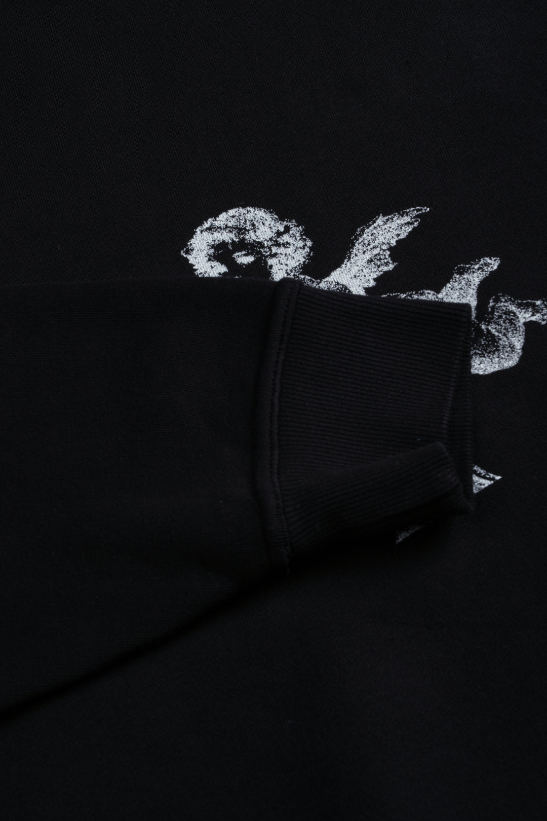 La Cherub London Crewneck in Black