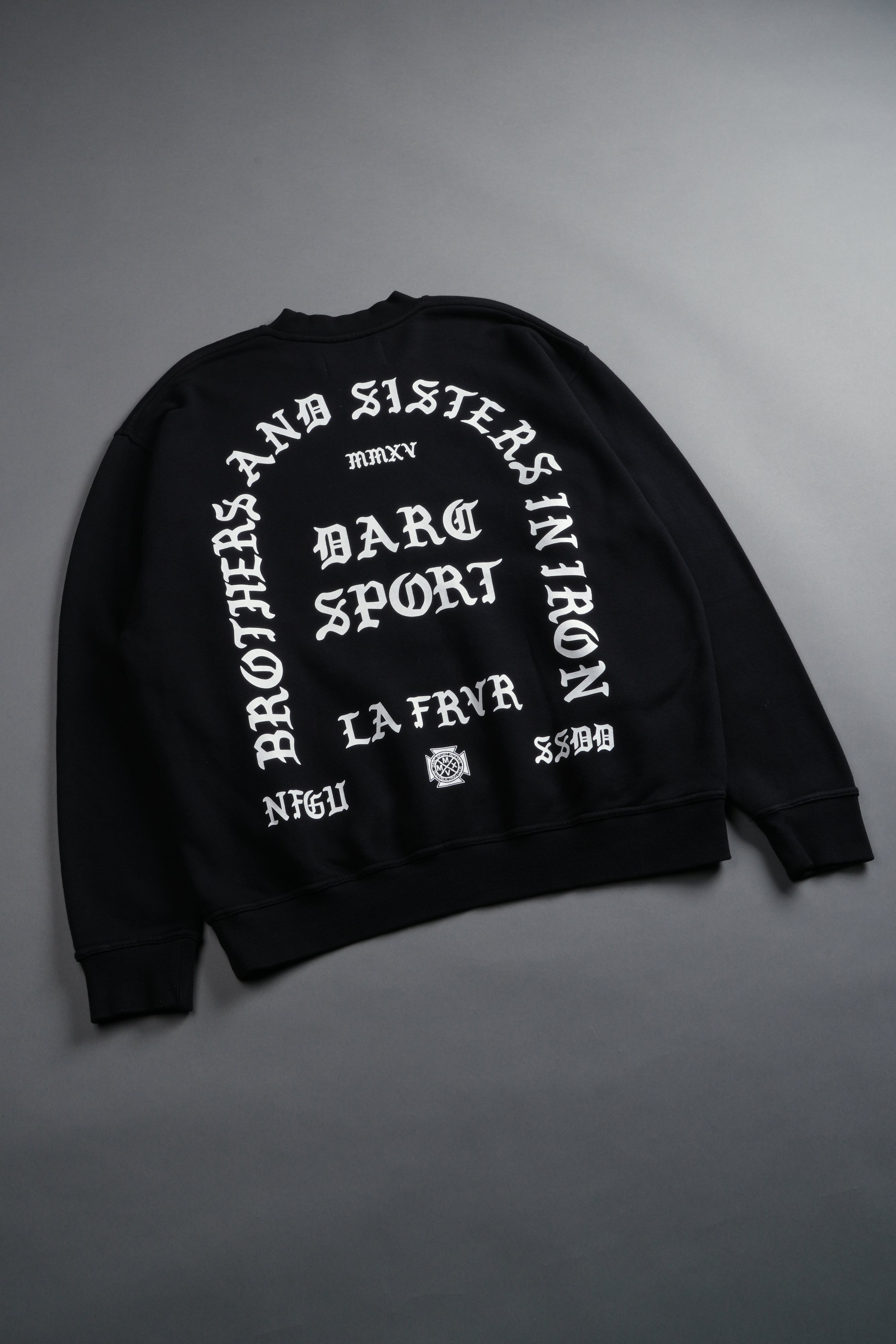 La Cherub London Crewneck in Black