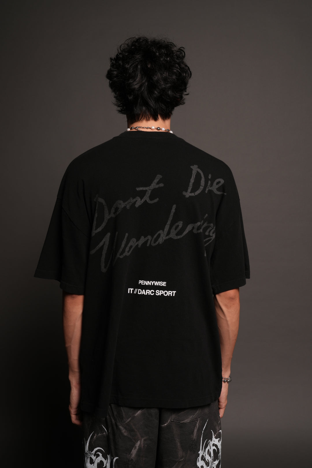 Pennywise Premium Oversized Tee In Black