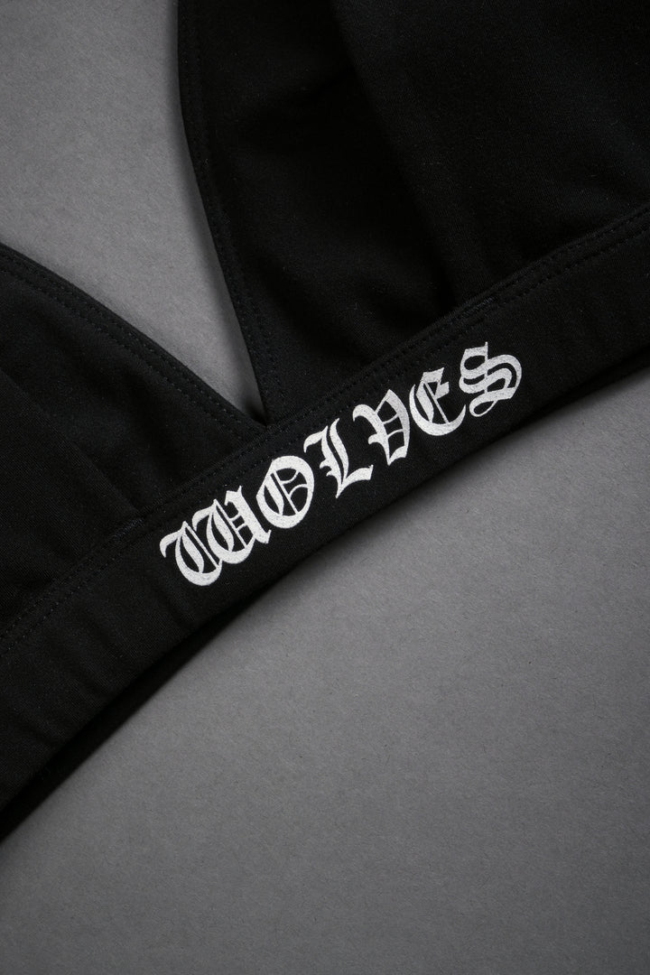 Chopper V Sports Bra in Black