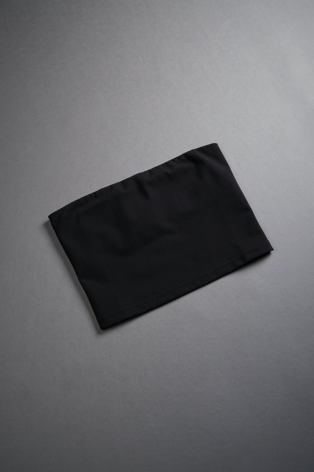 Single Wolf "Nova" Longline Bandeau Top in Black