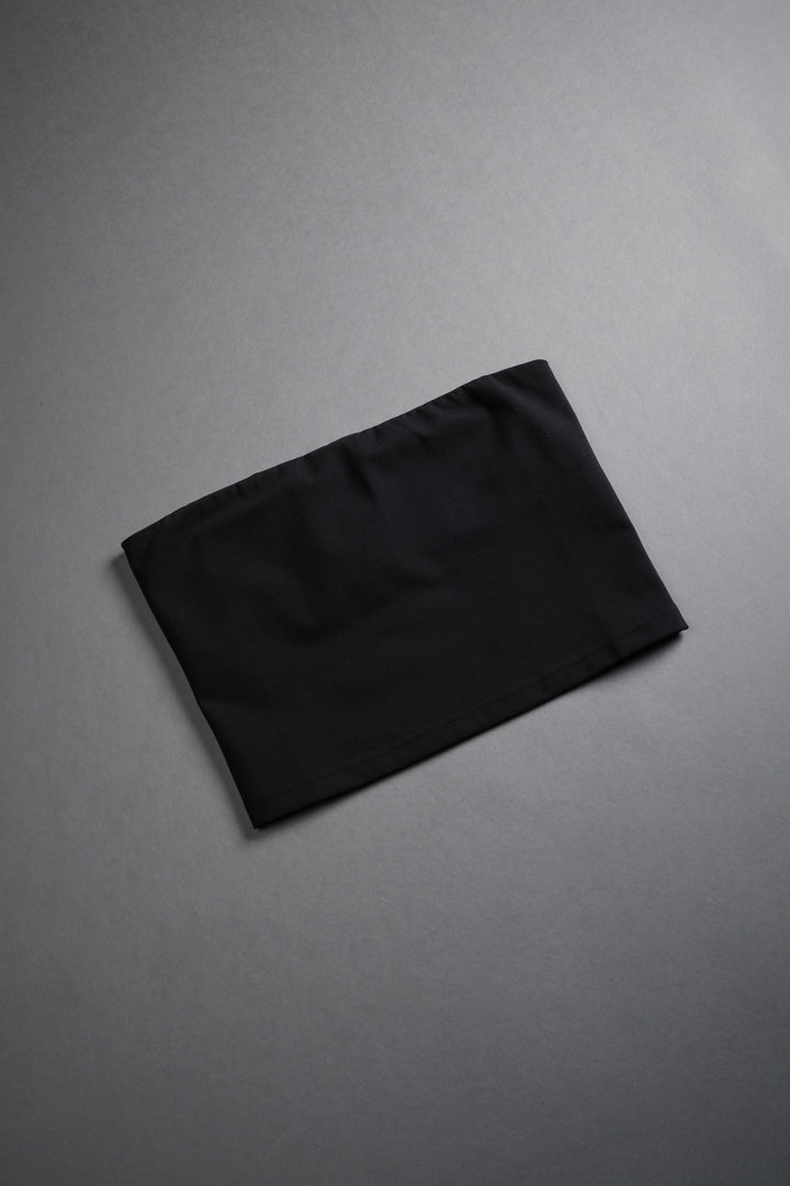 Single Wolf "Nova" Longline Bandeau Top in Black