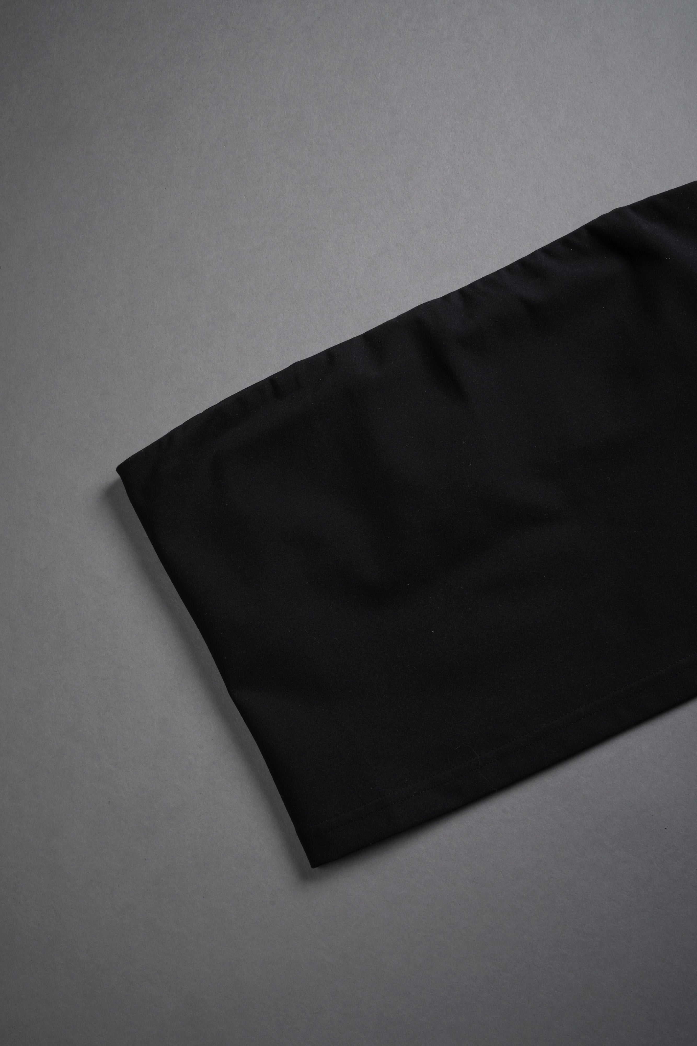 Single Wolf "Nova" Longline Bandeau Top in Black