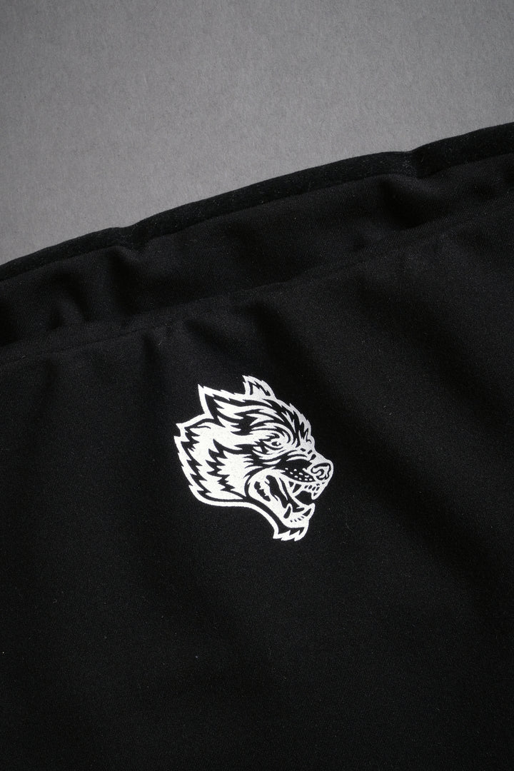 Single Wolf "Nova" Longline Bandeau Top in Black