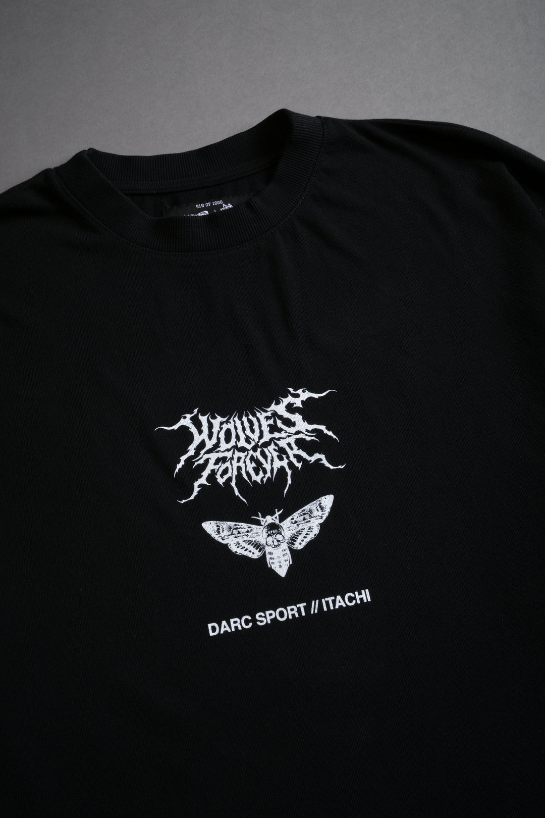 Will of Fire "Premium" Oversized Tee in Black