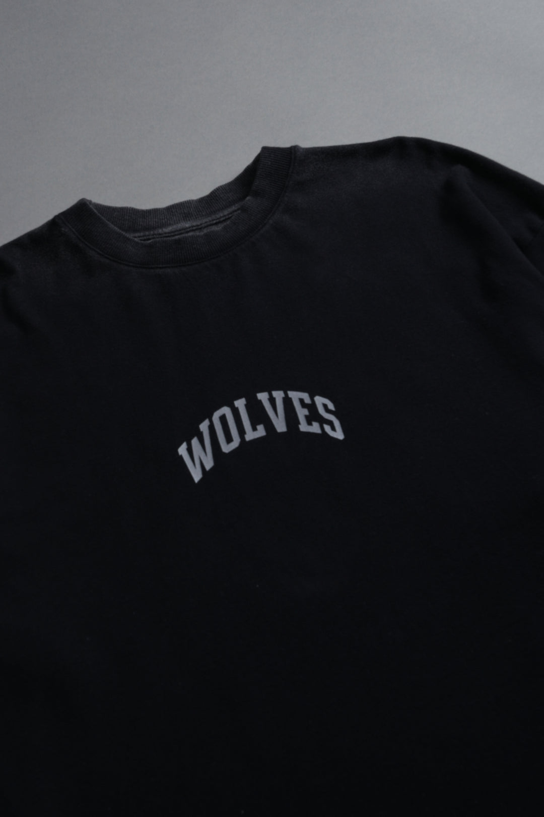 La Ca Frvr Premium Oversized Tee in Black