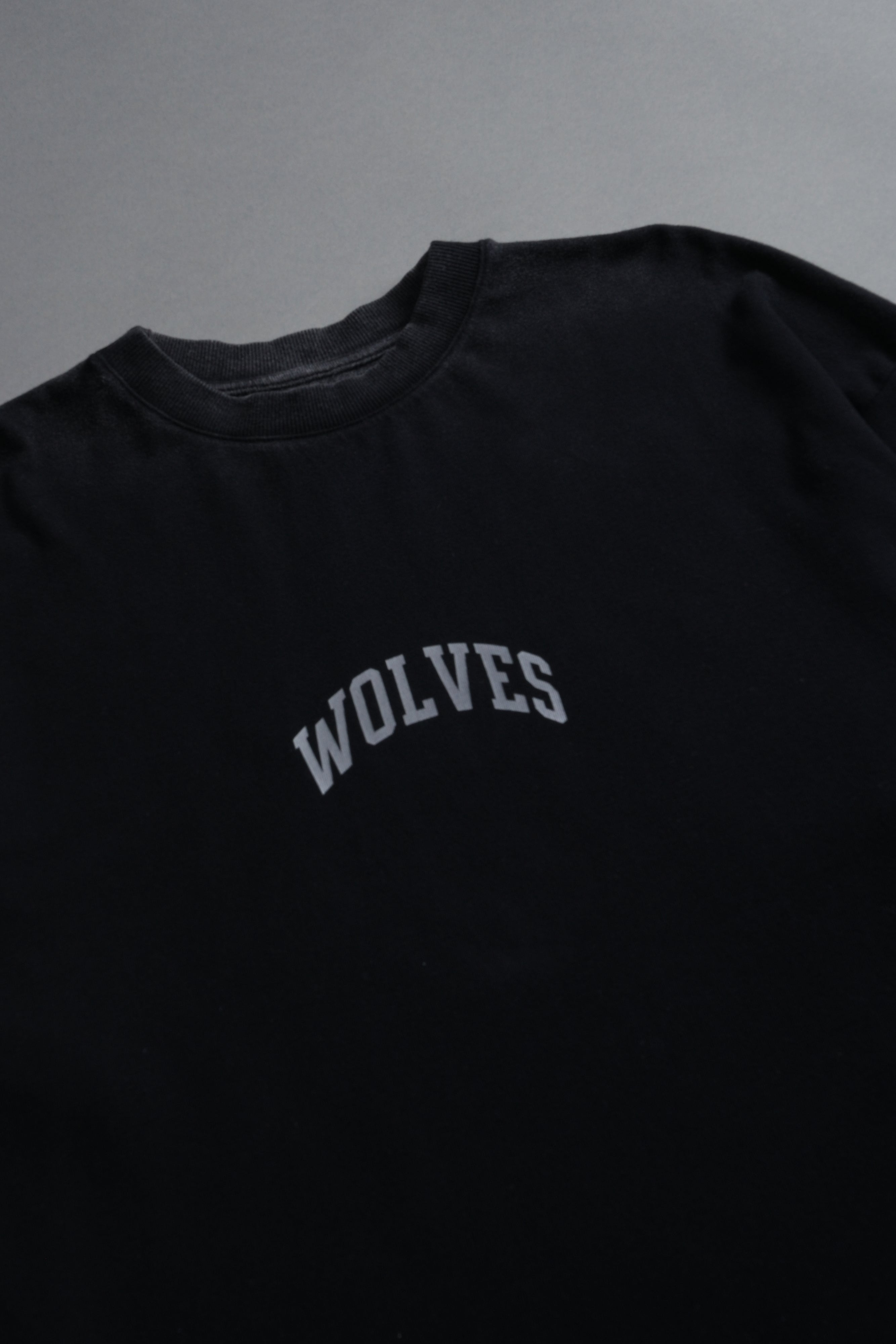 La Ca Frvr Premium Oversized Tee in Black