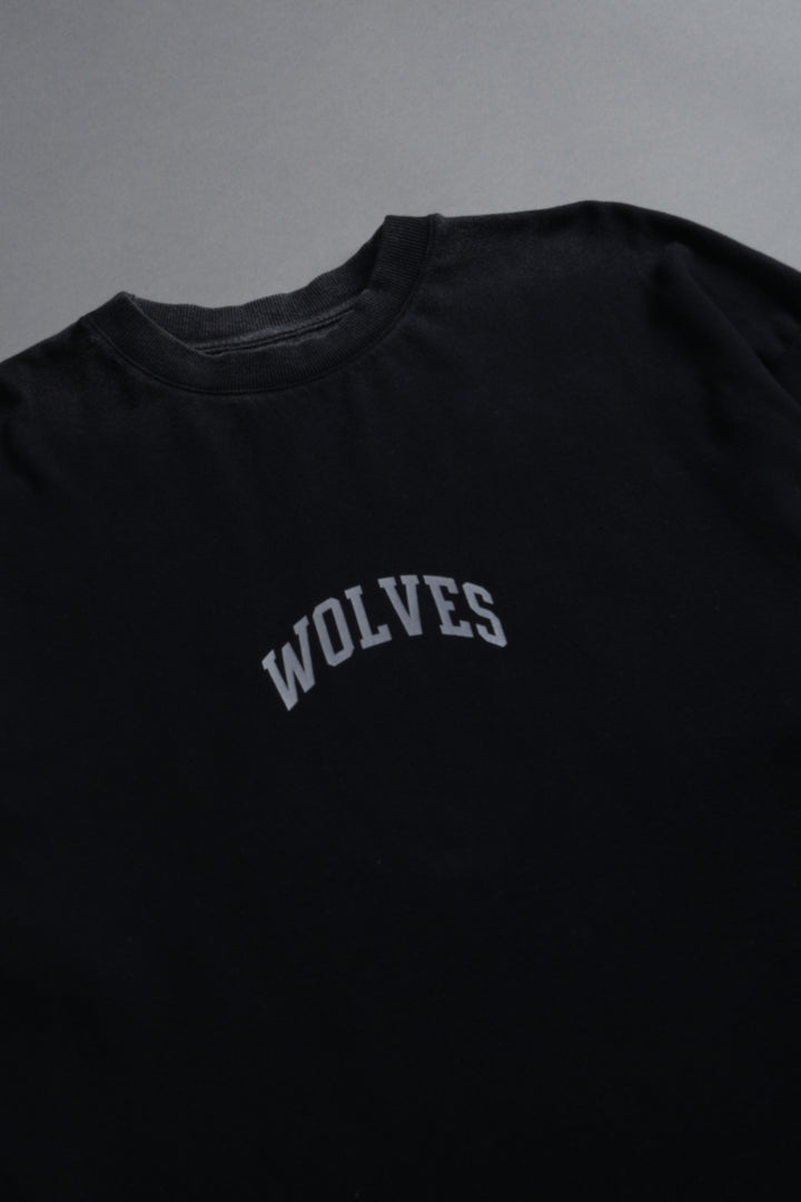 La Ca Frvr Premium Oversized Tee in Black