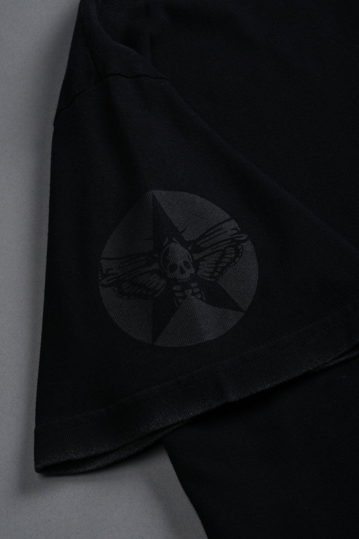 La Ca Frvr Premium Oversized Tee in Black
