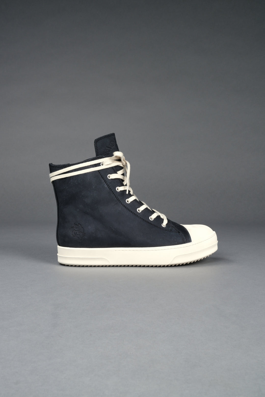 Venice High Top Shoe in Black/Cream