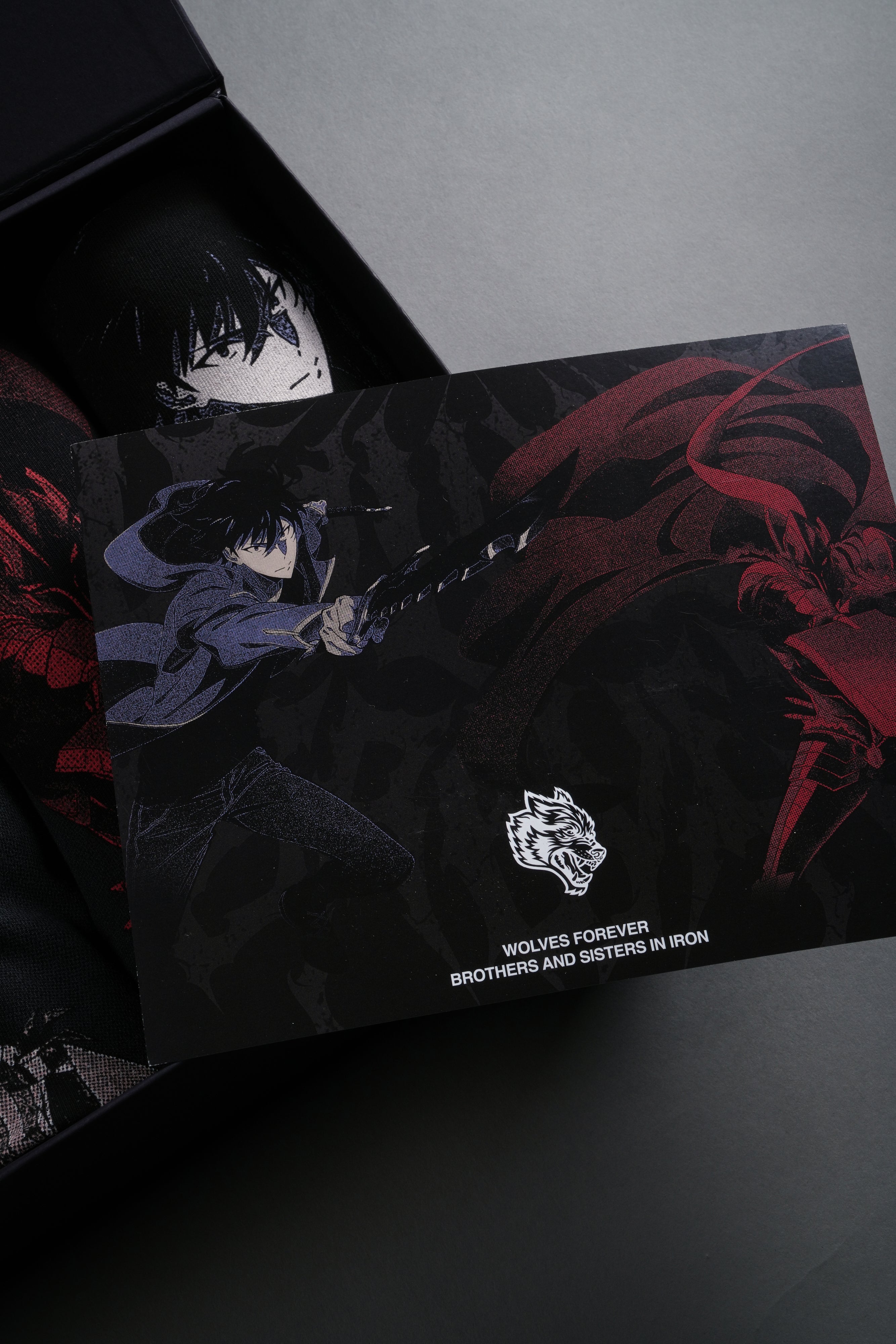 Solo Leveling "Side-By-Side" Tee Box Set in Black