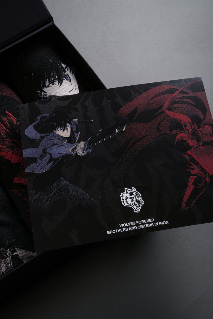 Solo Leveling "Side-By-Side" Tee Box Set in Black