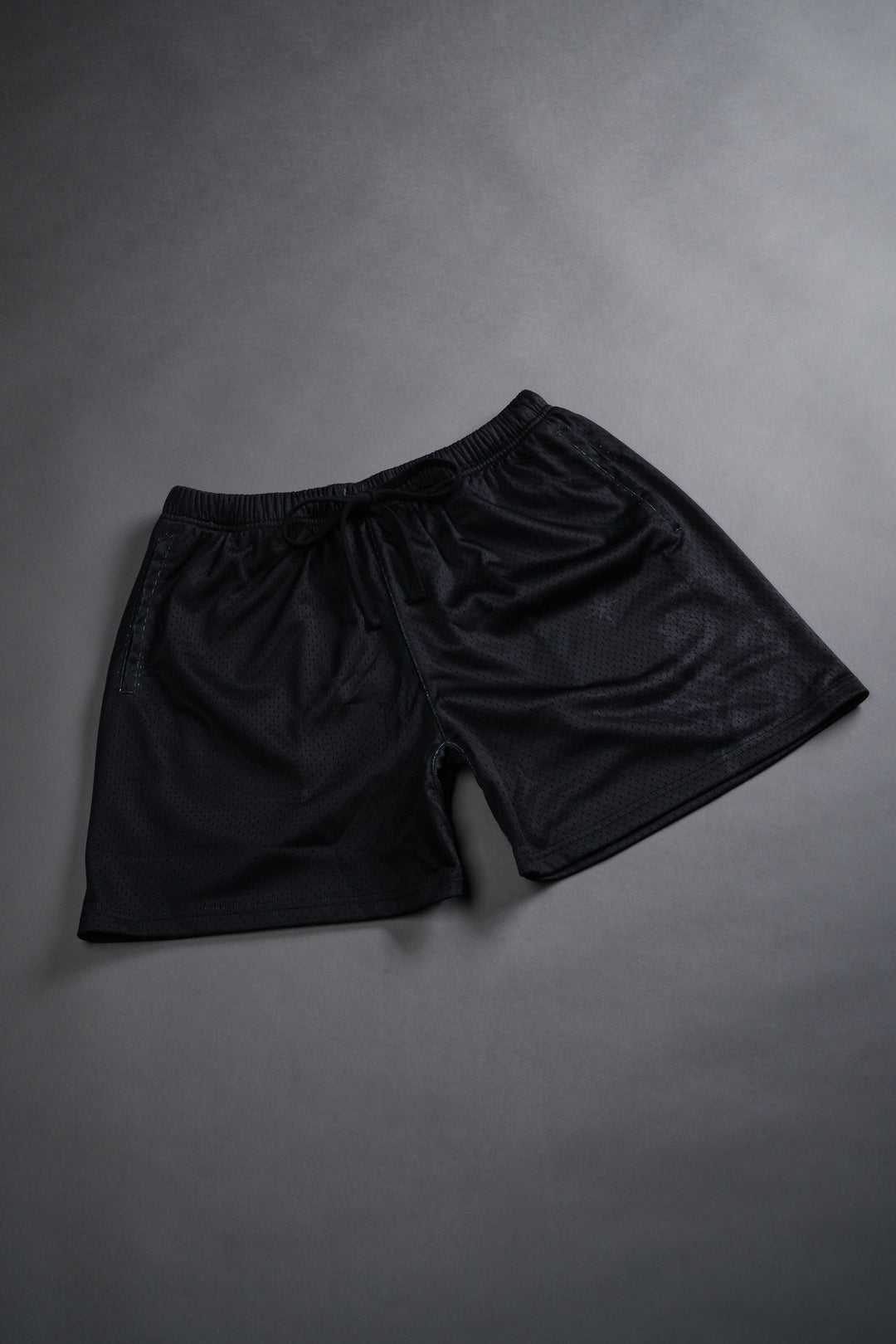 Sacred Flash Mesh Shorts in Black