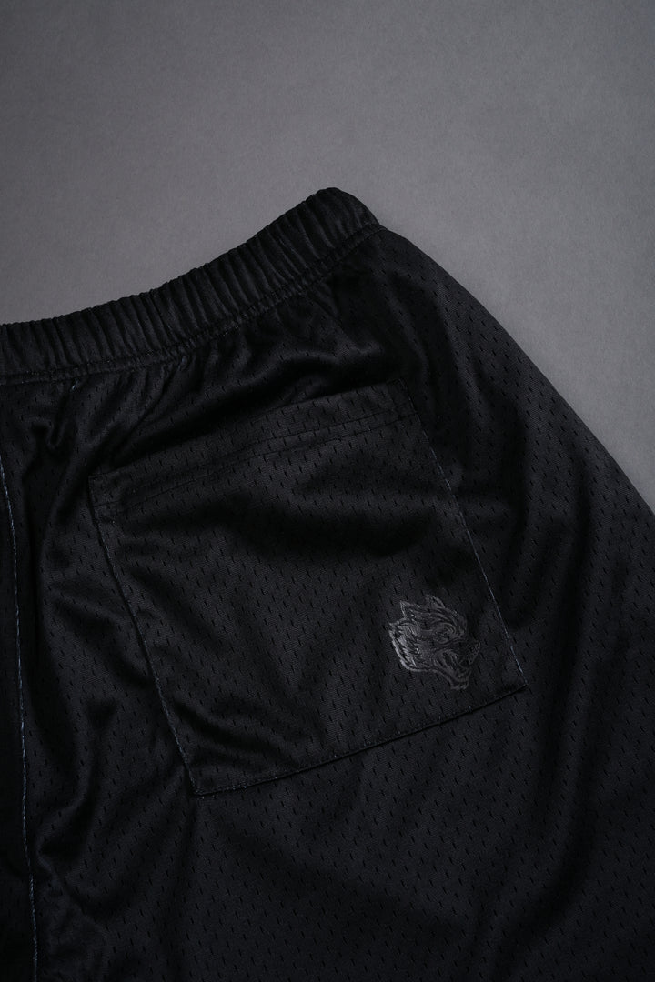 Sacred Flash Mesh Shorts in Black
