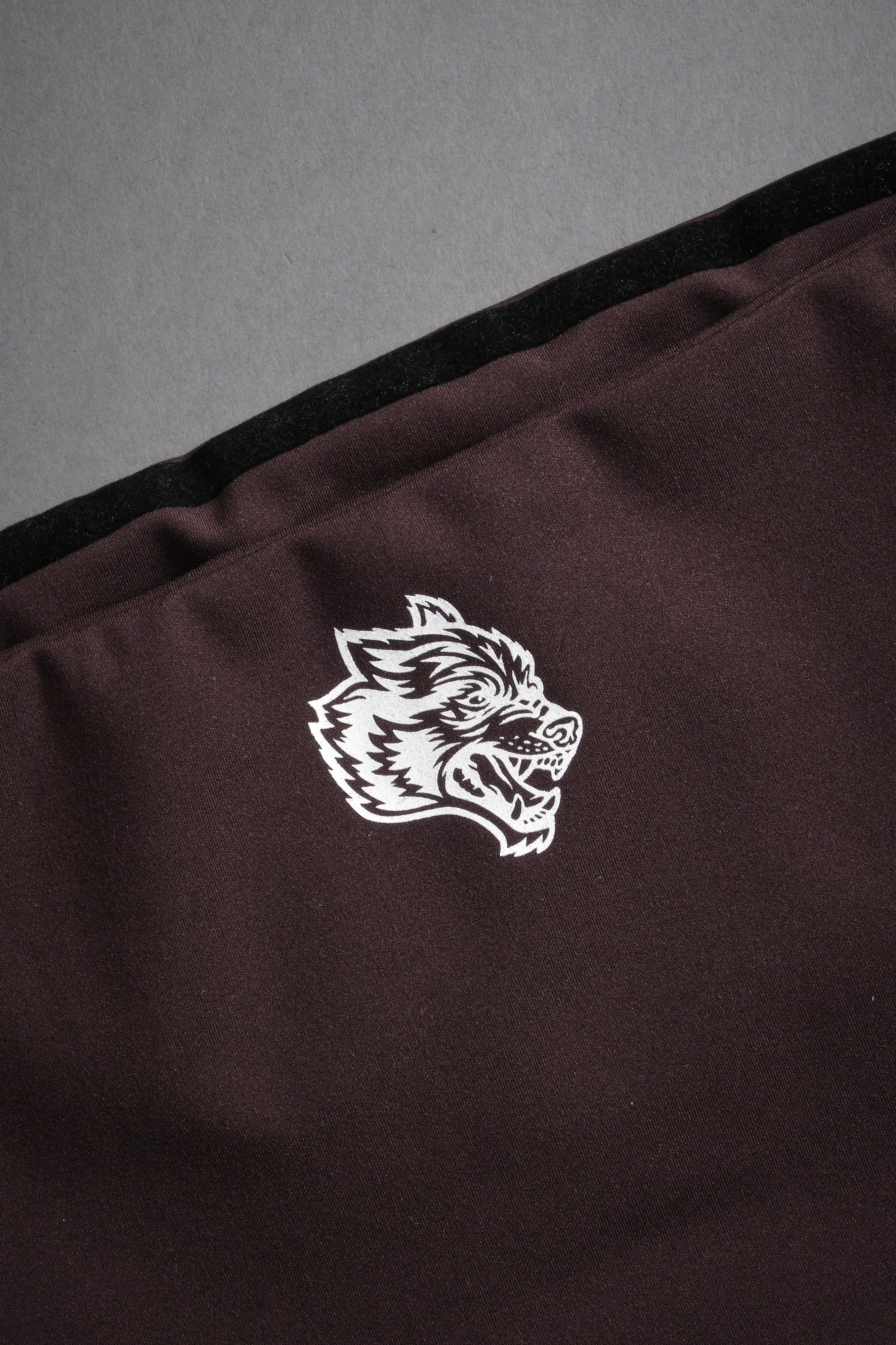 Single Wolf "Nova" Longline Bandeau Top in Darc Garnet