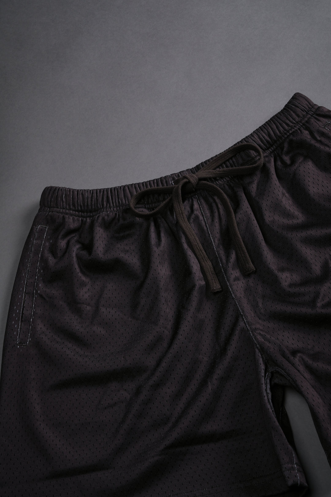 Sacred Flash Mesh Shorts in Darc Brown