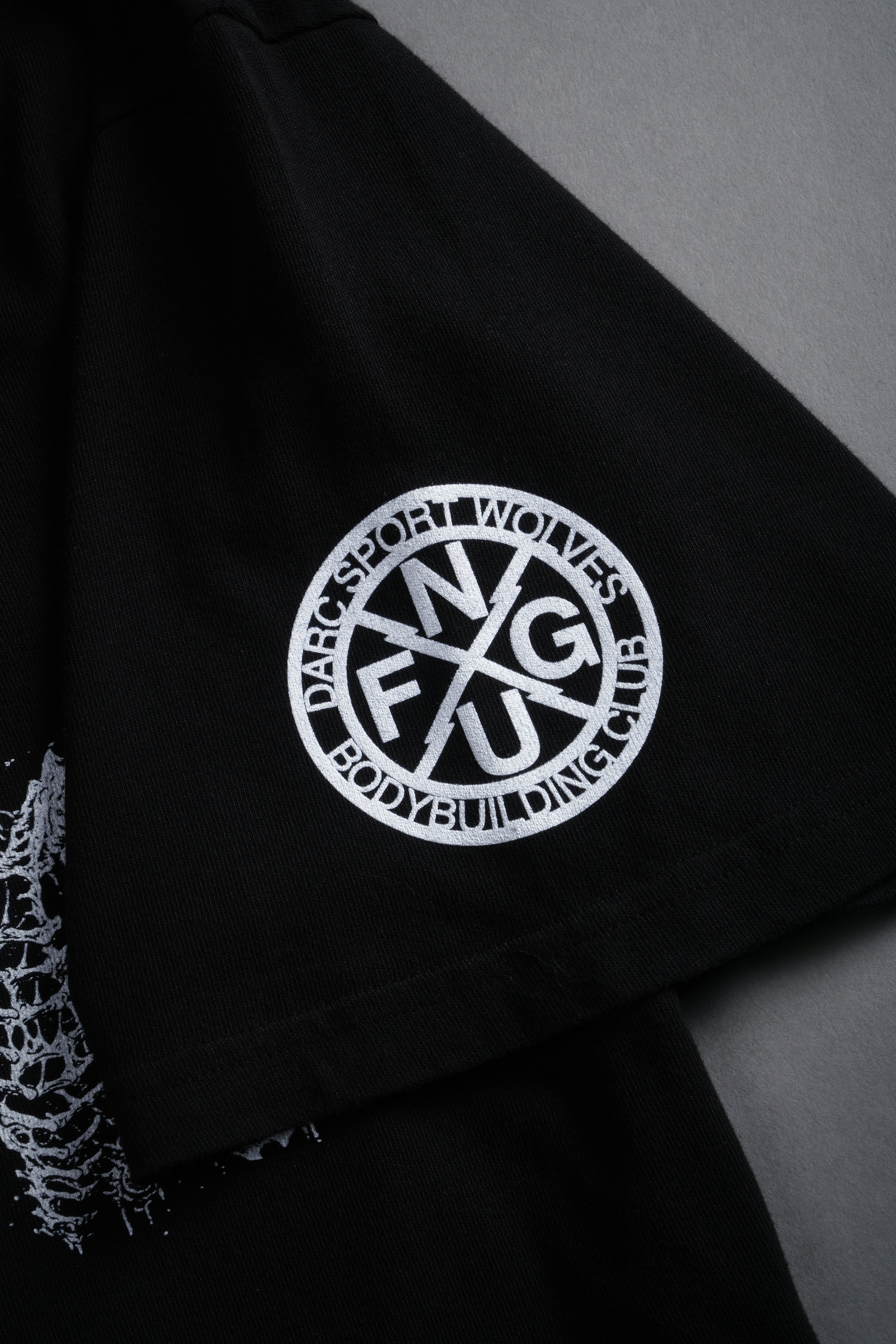 Stone Cold Riddick Premium Oversized Tee in Black