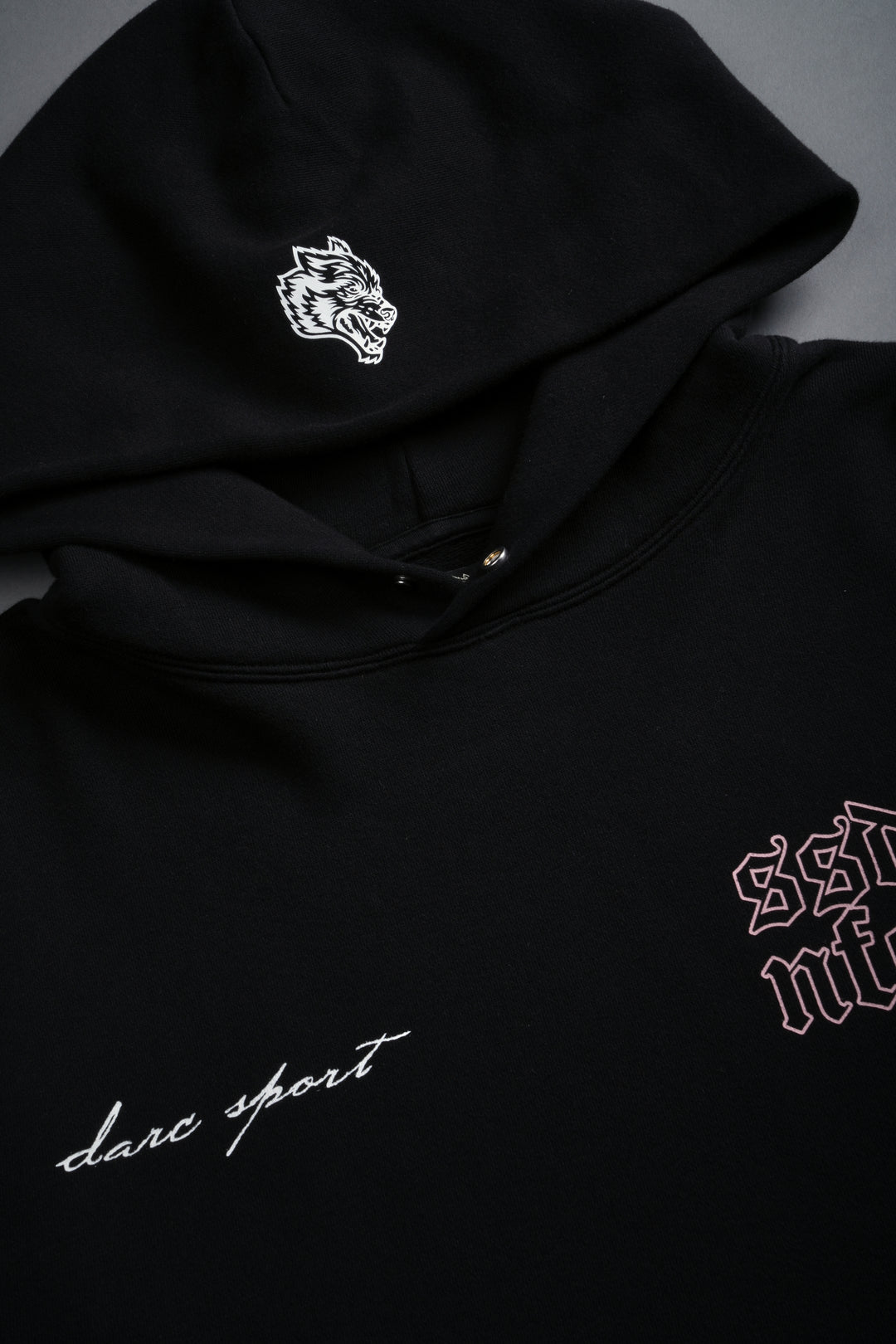 New Beginnings "Pierce" (Cropped) Hoodie in Black