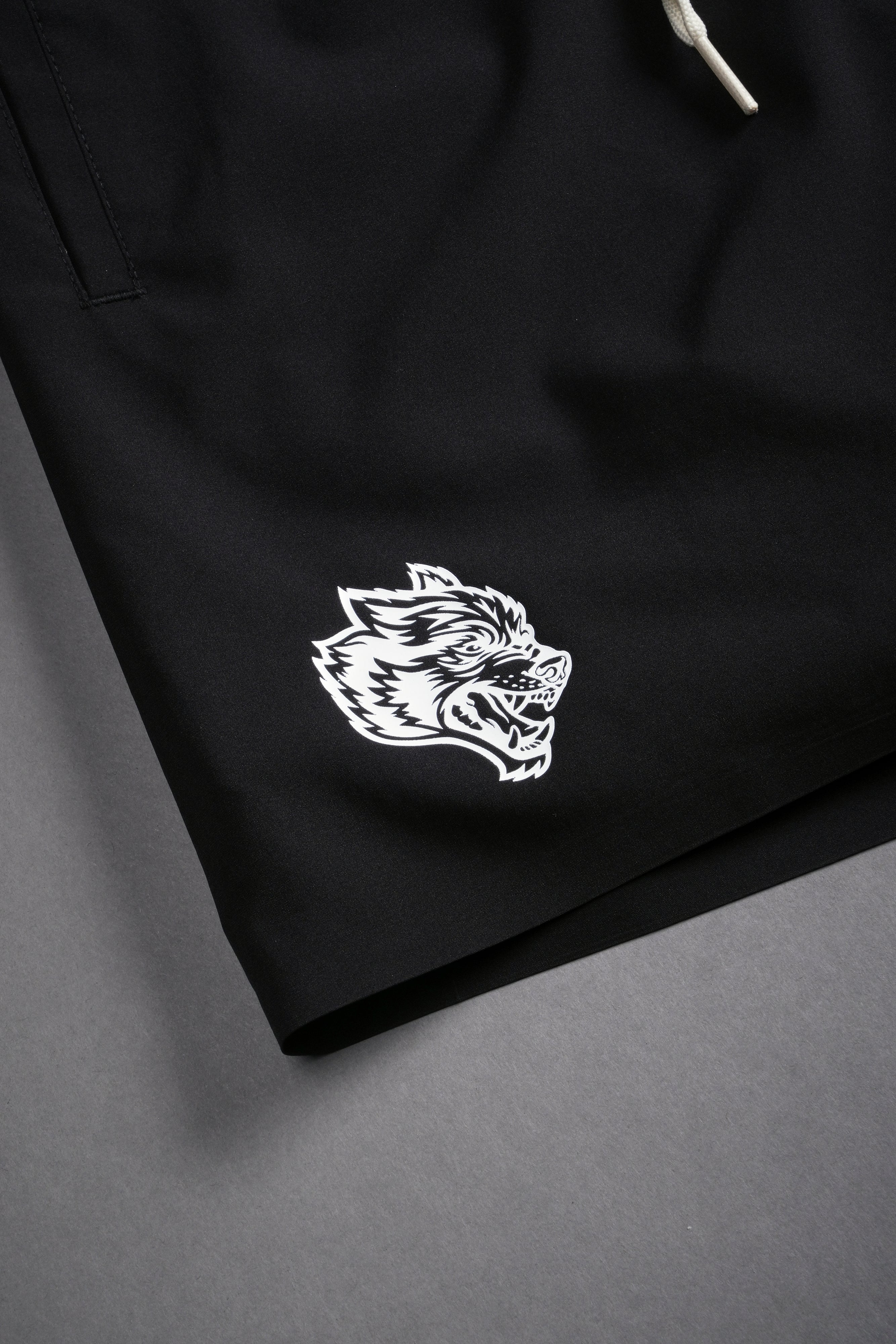 Go Wolves Compression Shorts in Black